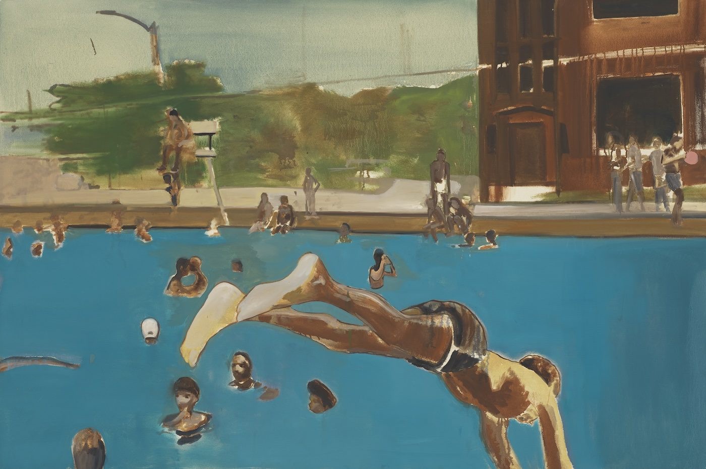 Noah Davis, 1975 (8), 2013. Private collection © The Estate of Noah Davis. Courtesy The Estate of Noah Davis and David Zwirner. Photo: Kerry McFate.