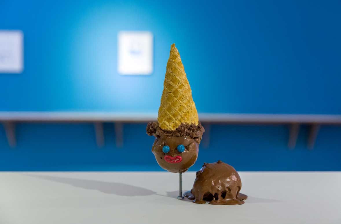 Carmenza Banguera, Stories created by cretinous parents to explain the world presents: Chocolate men, 2018. Courtesy of the artist.