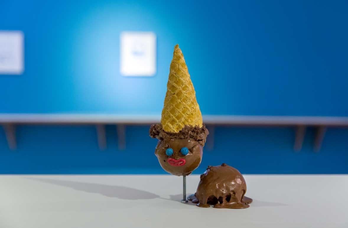 Carmenza Banguera, Stories created by cretinous parents to explain the world presents: Chocolate men, 2018. Courtesy of the artist.