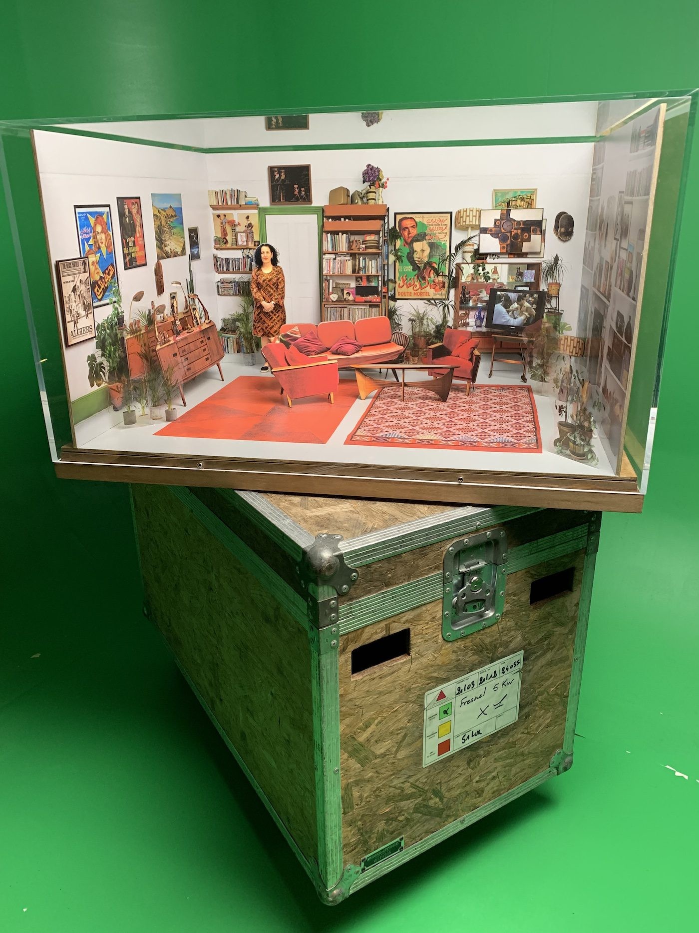 Zineb Sedira, Les rêves n’ont pas de titre/ Dreams have no titles, 2022. Installation view of the France Pavilion at 59th Venice Biennale. Photo: C&