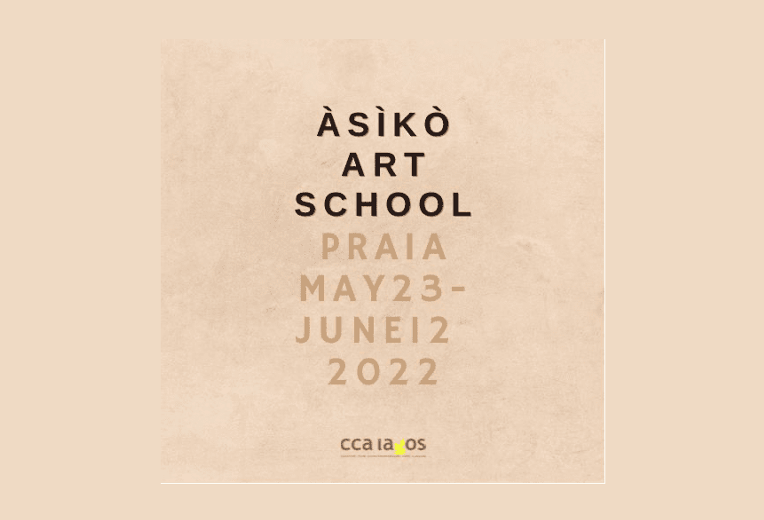 Àsìkò Art School: 8th International Art Programme
