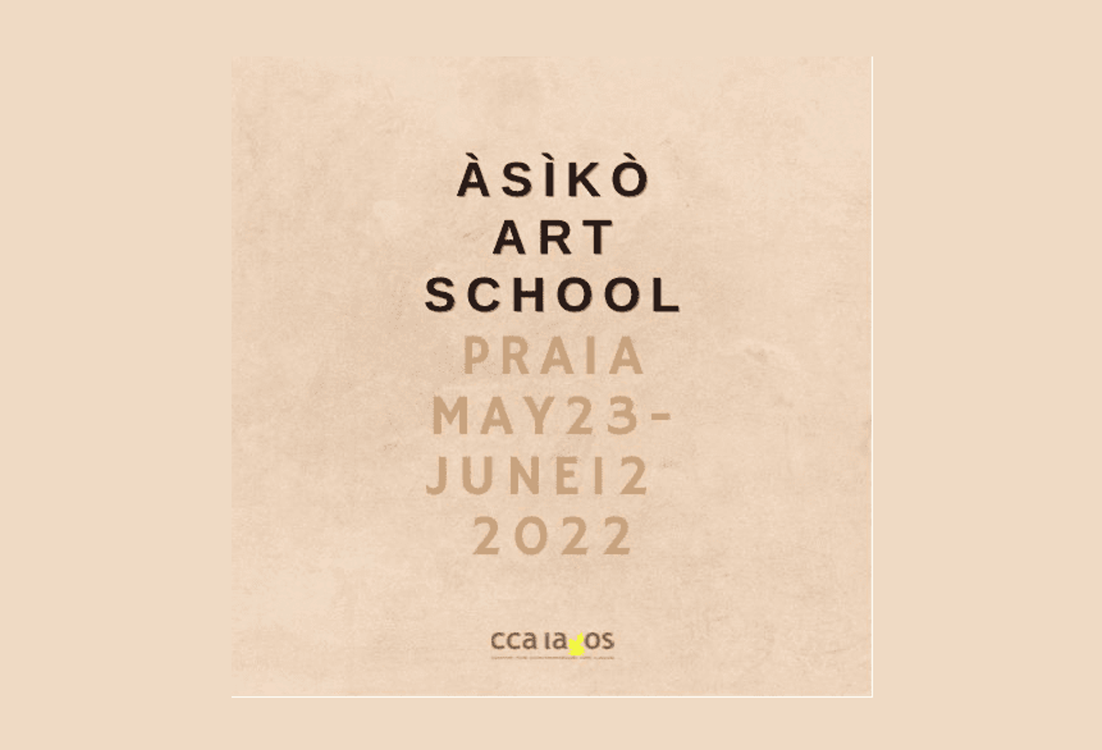 Àsìkò Art School: 8th International Art Programme