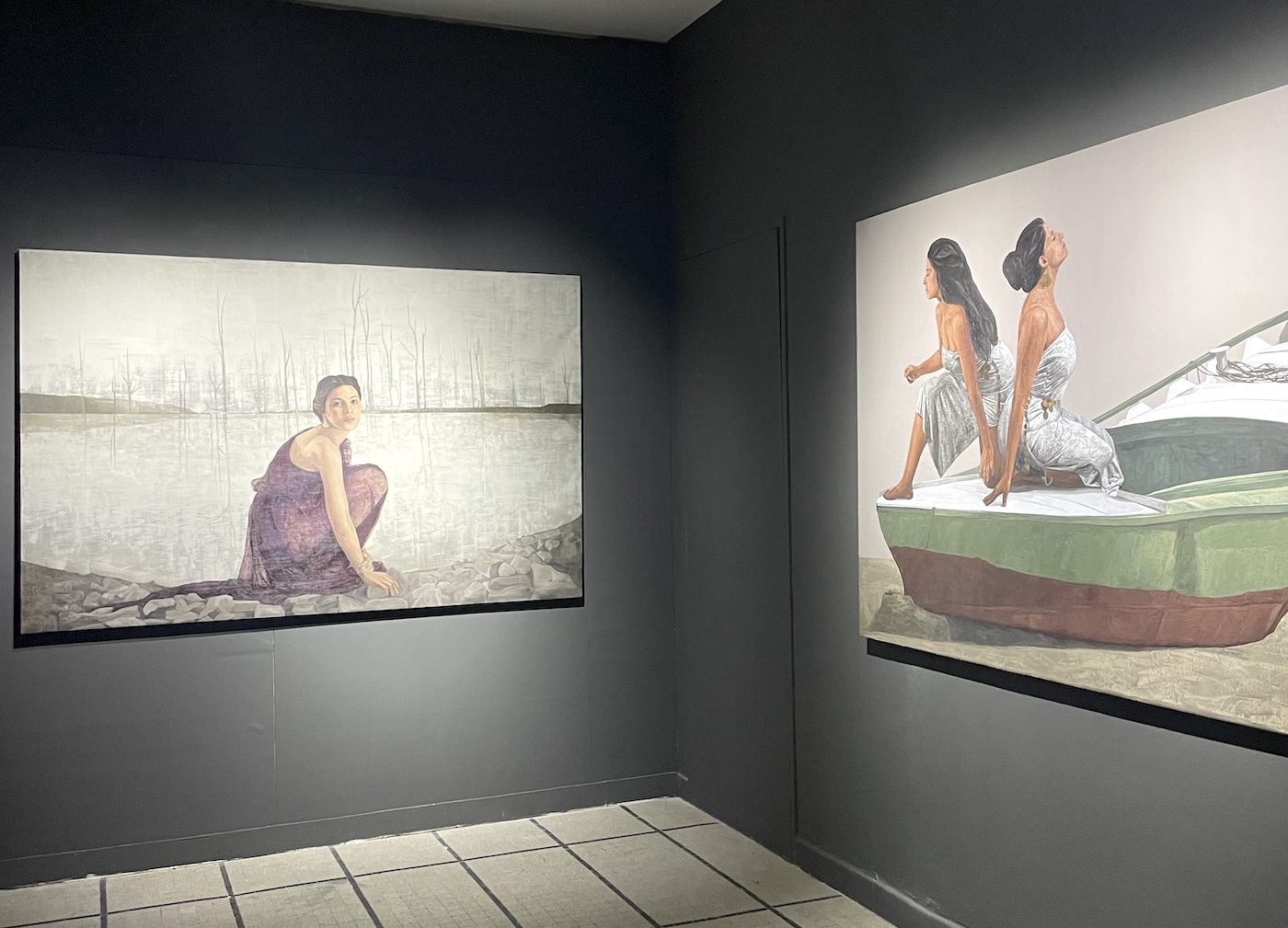 Work by Sara Tantawy. Installation View of 15th Dakar Biennale. Photo: Khady | Senegalese Twisted.