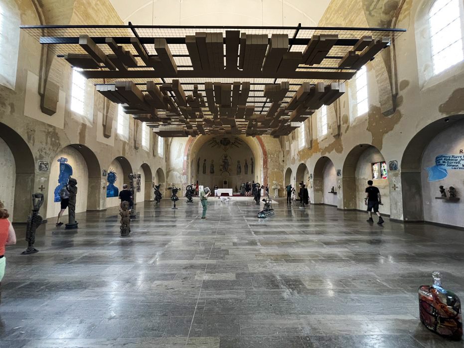 Installation view of Ghetto Biennale by Atis Rezistans at documenta15. Photo: C&AL