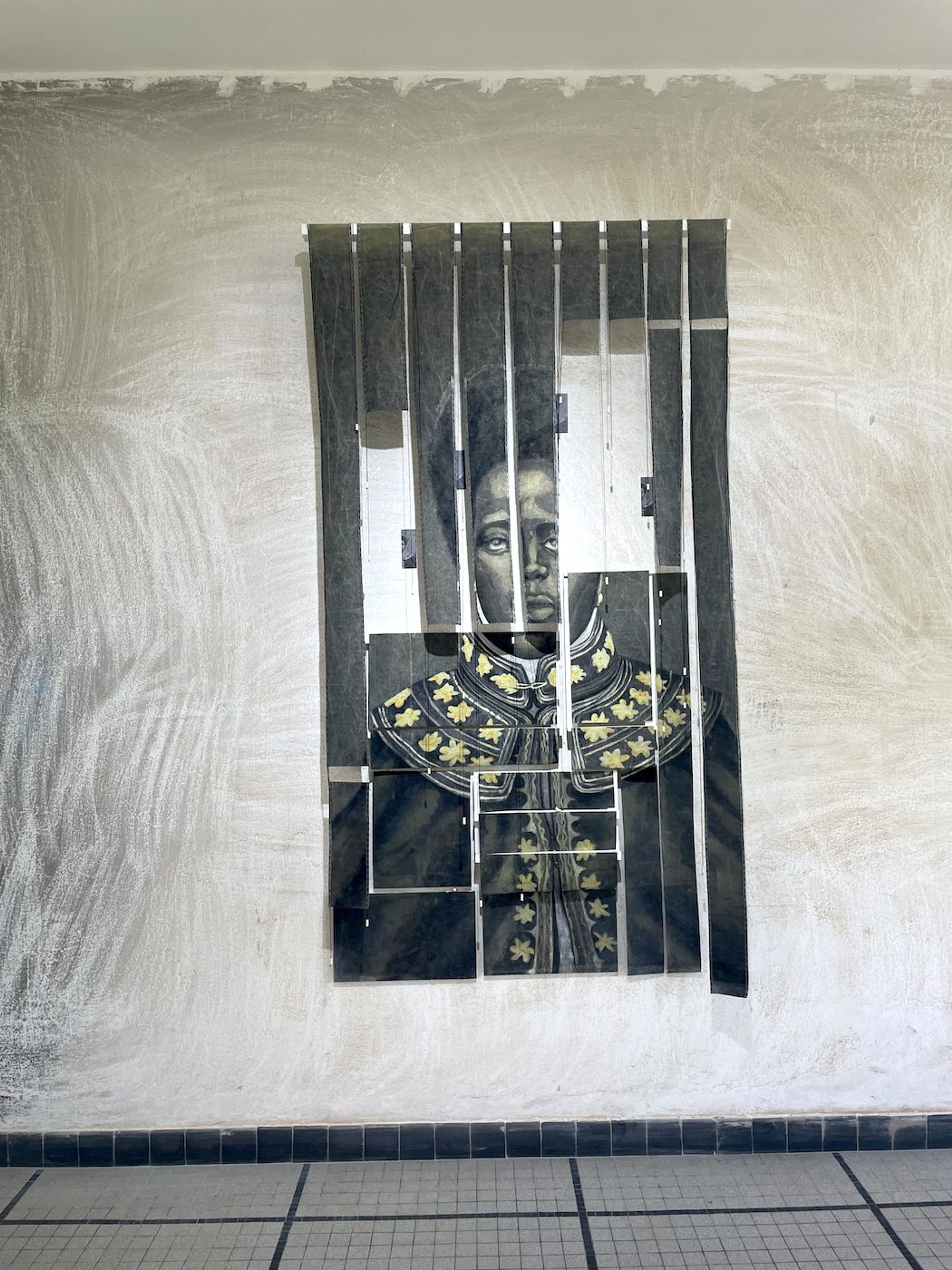 Dior Thiam, Particles, Ancien Palais de JusticeInstallation View of 15th Dakar Biennale. Photo: Khady | Senegalese Twisted.