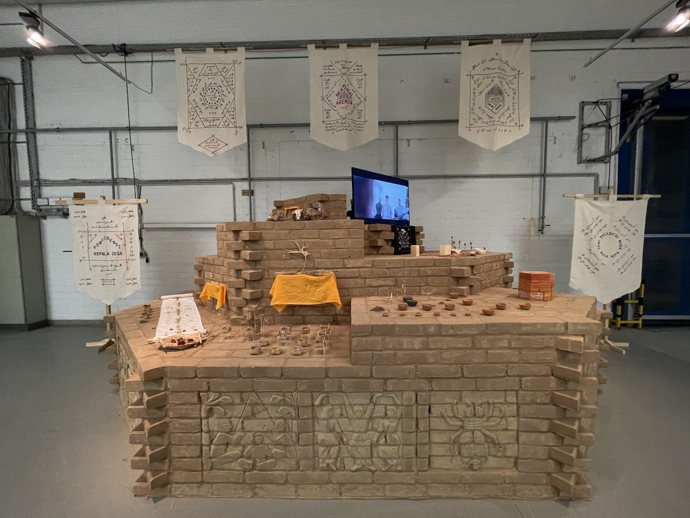 Fondation Festival sur le Niger. Installation view at documenta fifteen, Kassel. Photo: C&