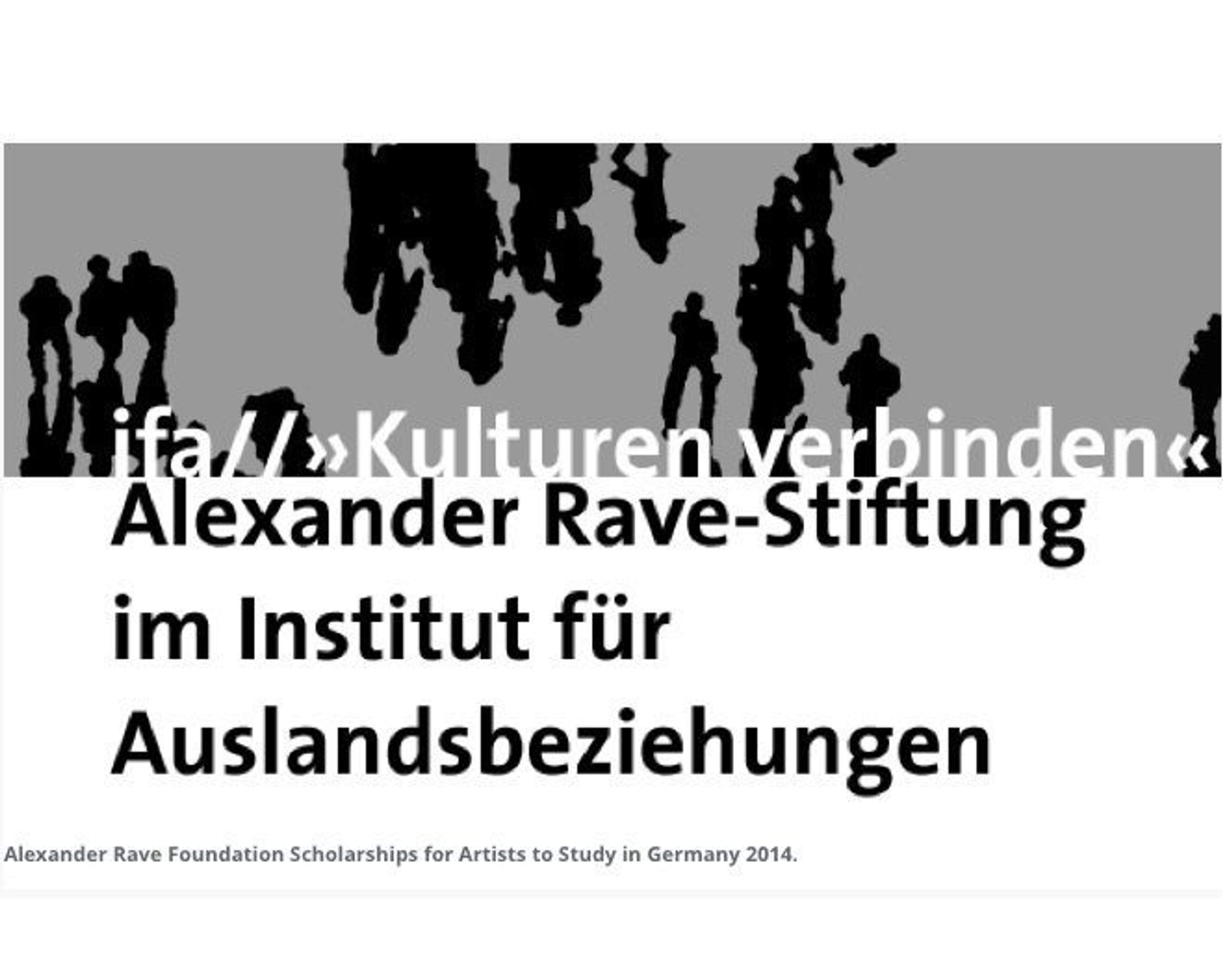 CALL FOR APPLICATIONS: RAVE SCHOLARSHIPS 2014