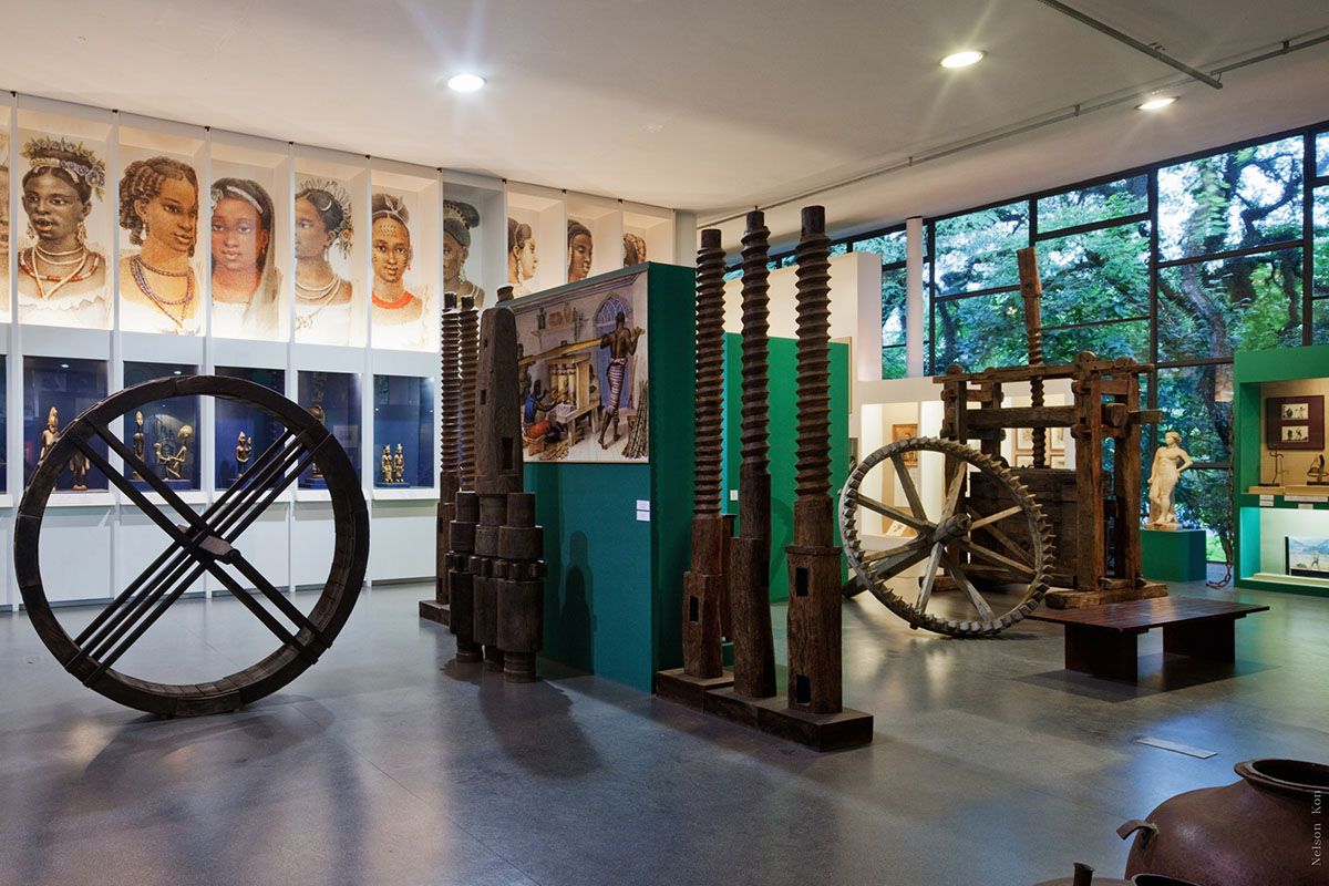 Afro Brasil Museum, São Paulo, Work and Slavery Division. Photo: Nelson Kon.