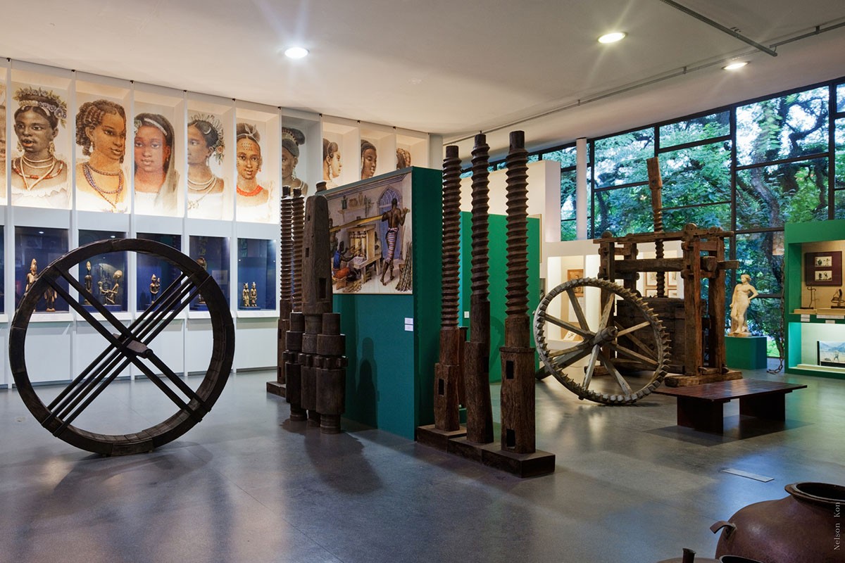 Afro Brasil Museum, São Paulo, Work and Slavery Division. Photo: Nelson Kon.
