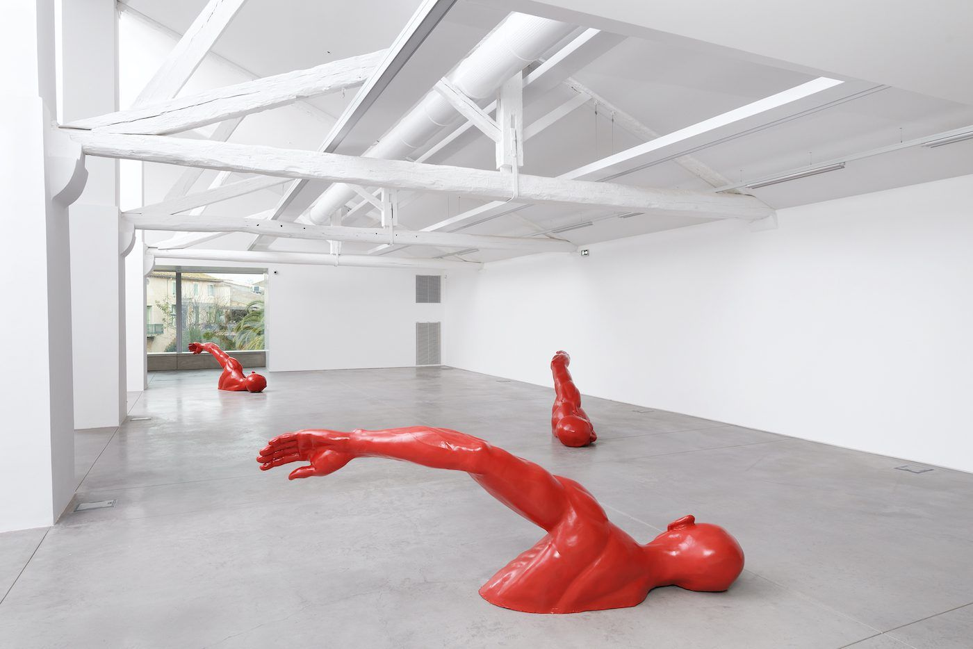 Installation view “Distance ardente”, 2020. Photo Aurélien Mole.