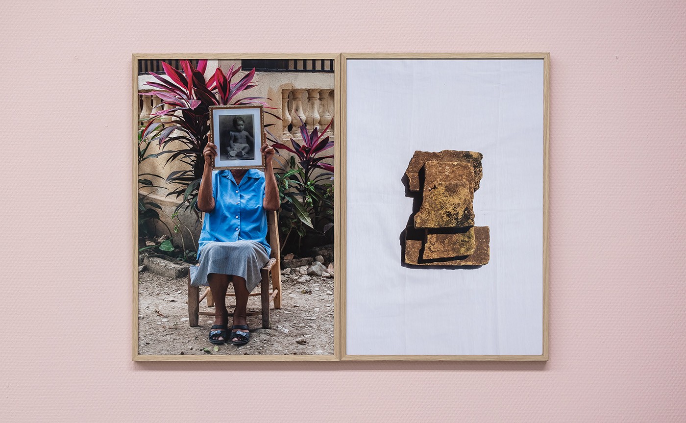 Installation photo from the exhibition KAZAL – Narrating Haitian Memories (2022) at Framer Framed, Amsterdam. © Maarten Nauw / Framer Framed