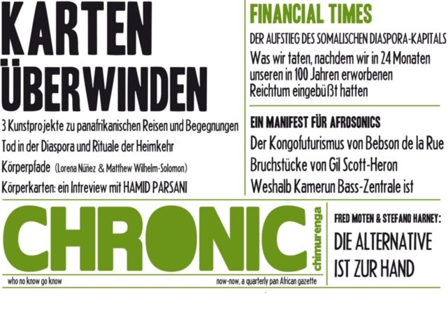 german issue of Chimurenga CHRONIC