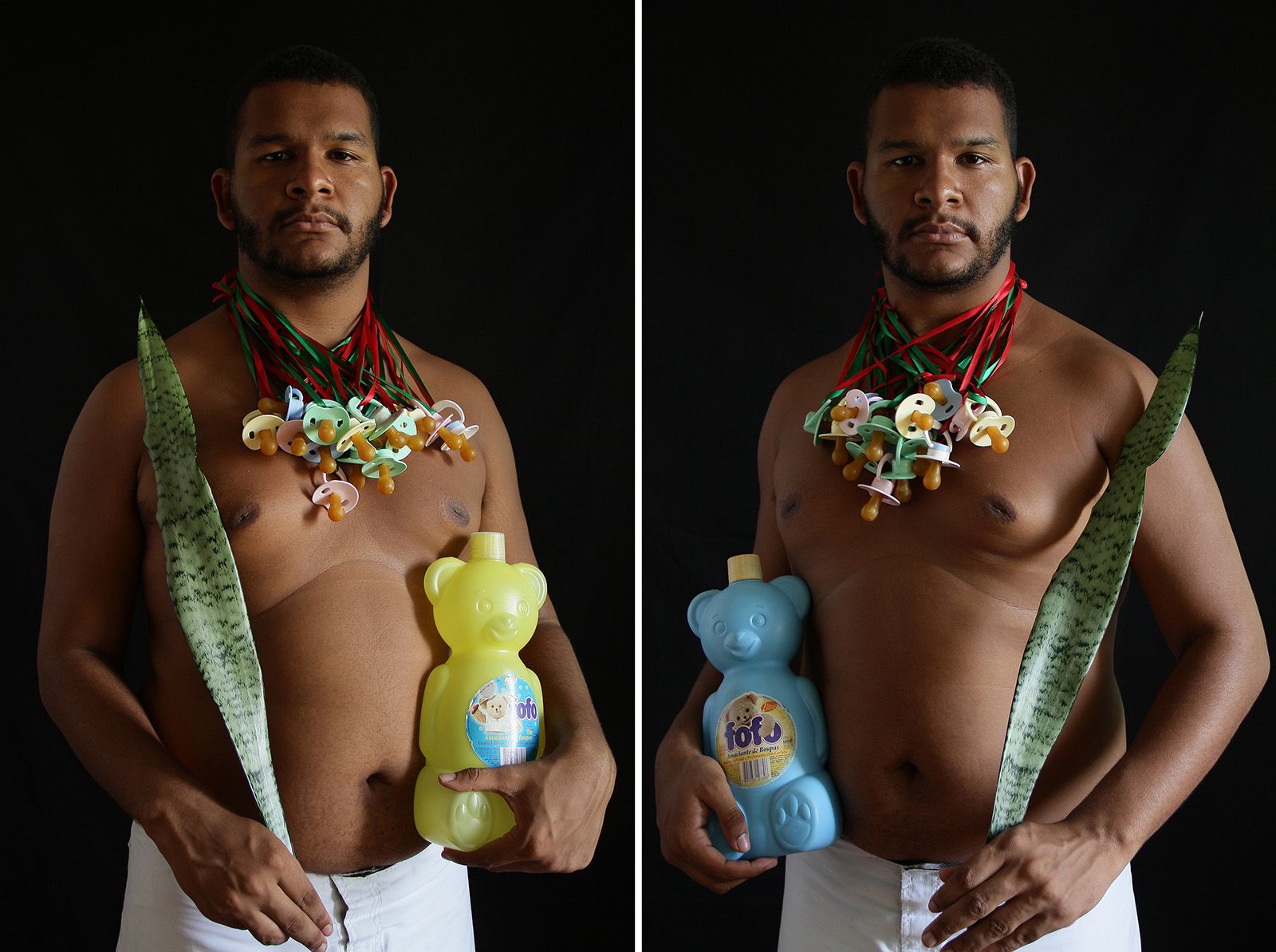 Bejè Oró #3, 2013, Tiago Sant’Ana, Negros Indícios Exhibition​.