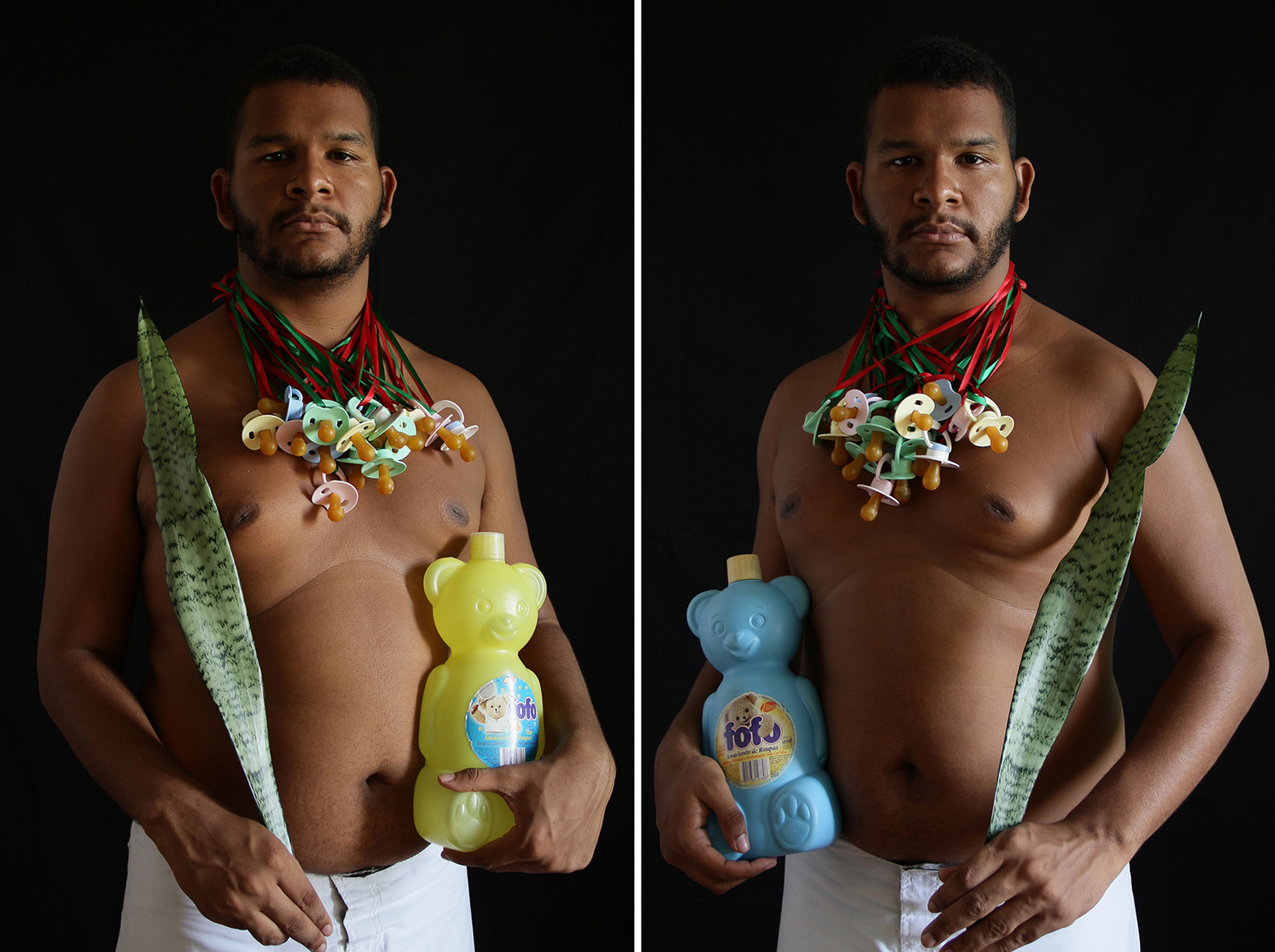 Bejè Oró #3, 2013, Tiago Sant’Ana, Negros Indícios Exhibition​.