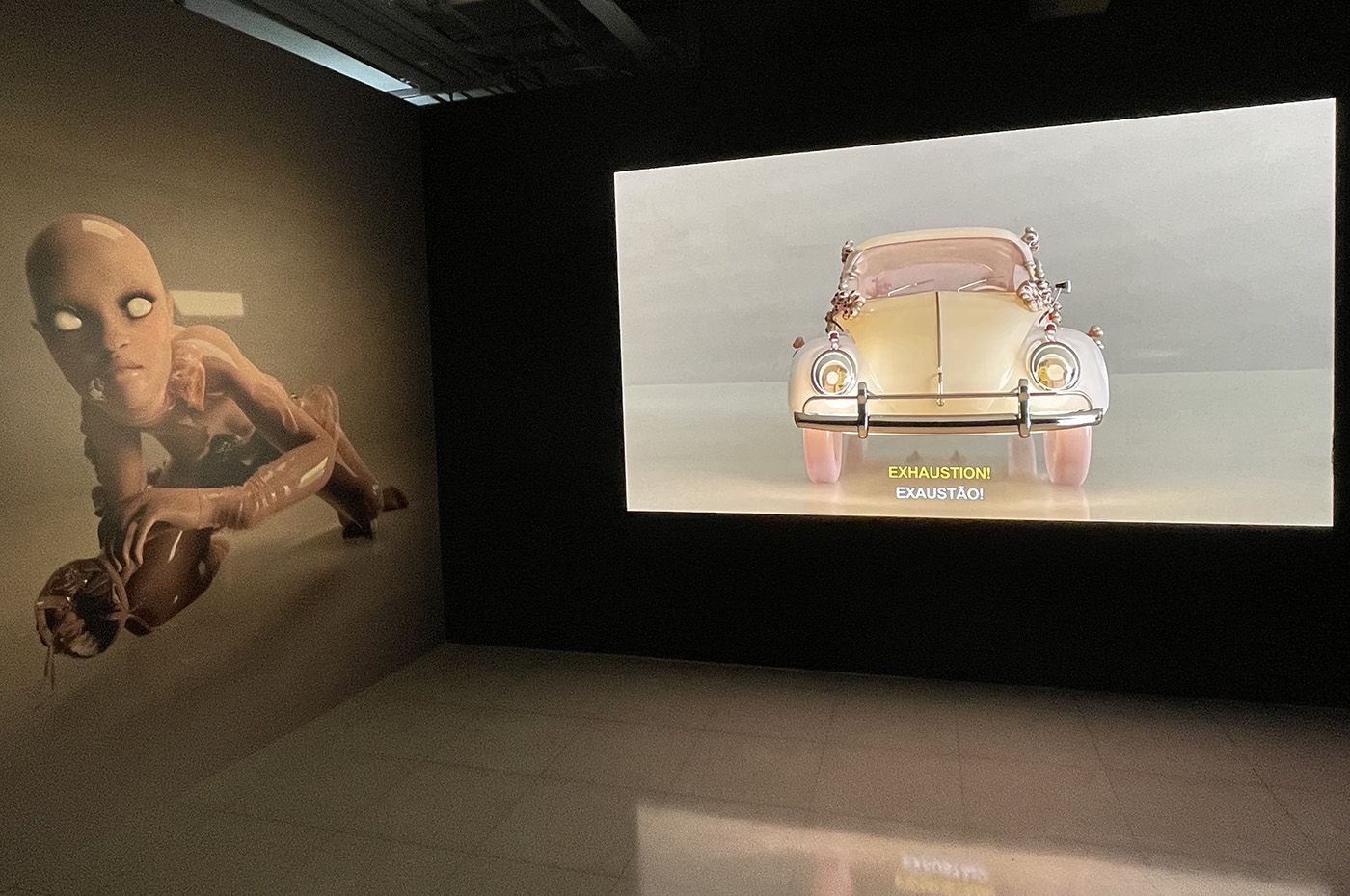 Vitória Cribb, BUGs, Sesc_Videobrasil Biennial, 2023. Photo: Camila Gonzatto