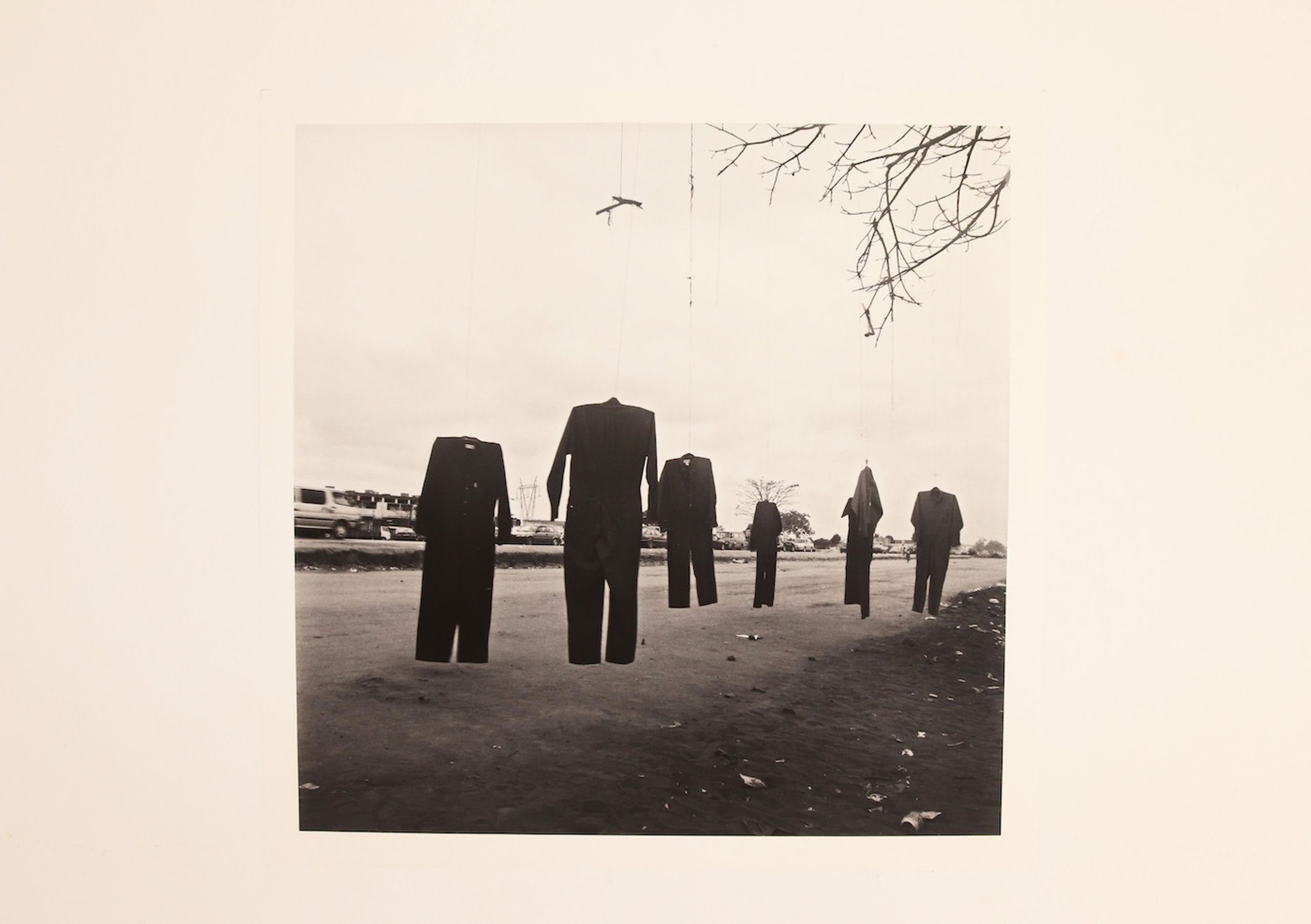 Installation shot, work by Jo Ractliffe. Photo by Annie-Marie Akussah