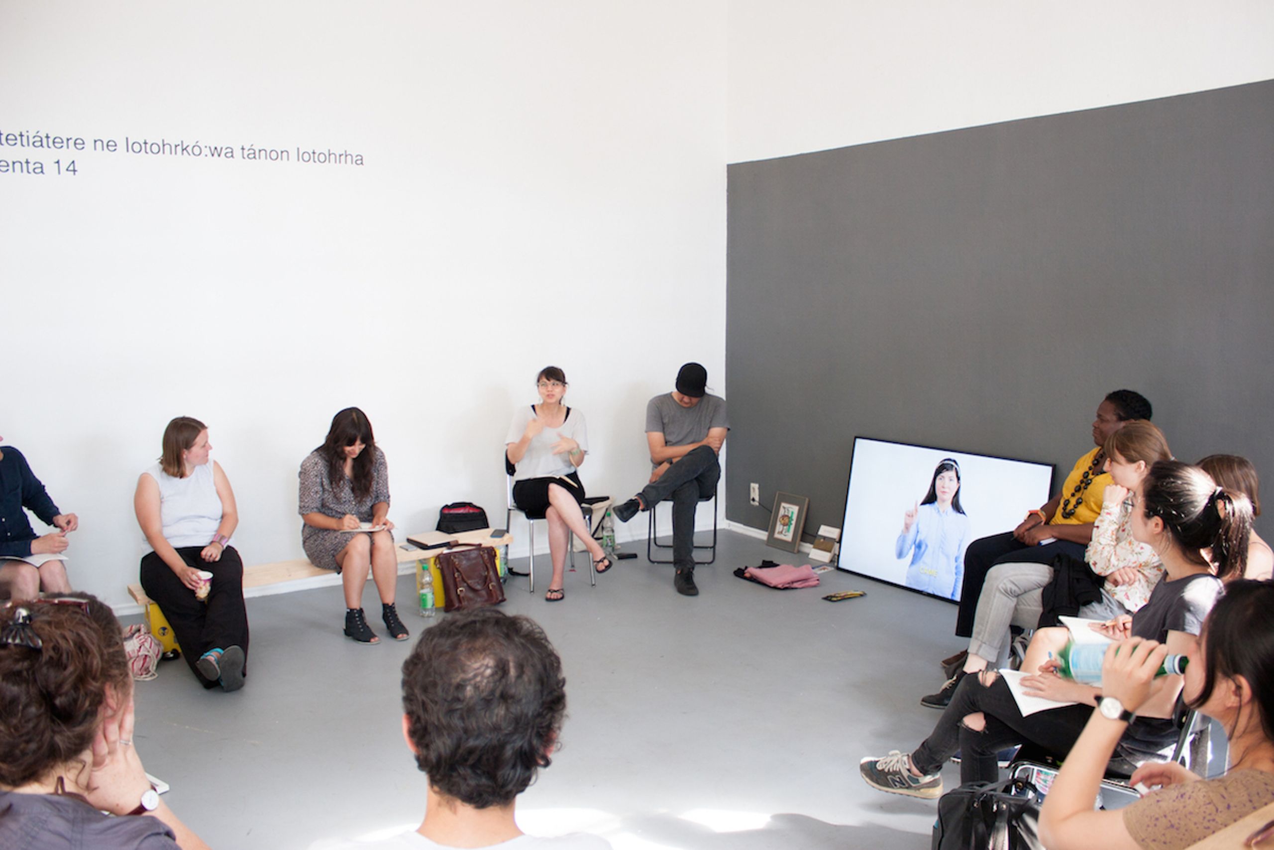 Impressions of Wood Land School at documenta 14. Photo by Anike Joyce Sadiq. © ifa.
