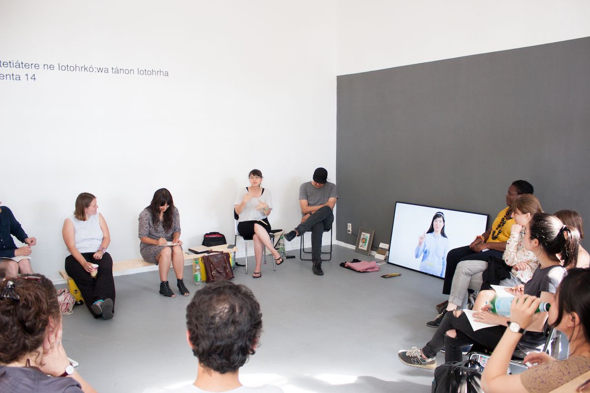 Impressions of Wood Land School at documenta 14. Photo by Anike Joyce Sadiq. © ifa.