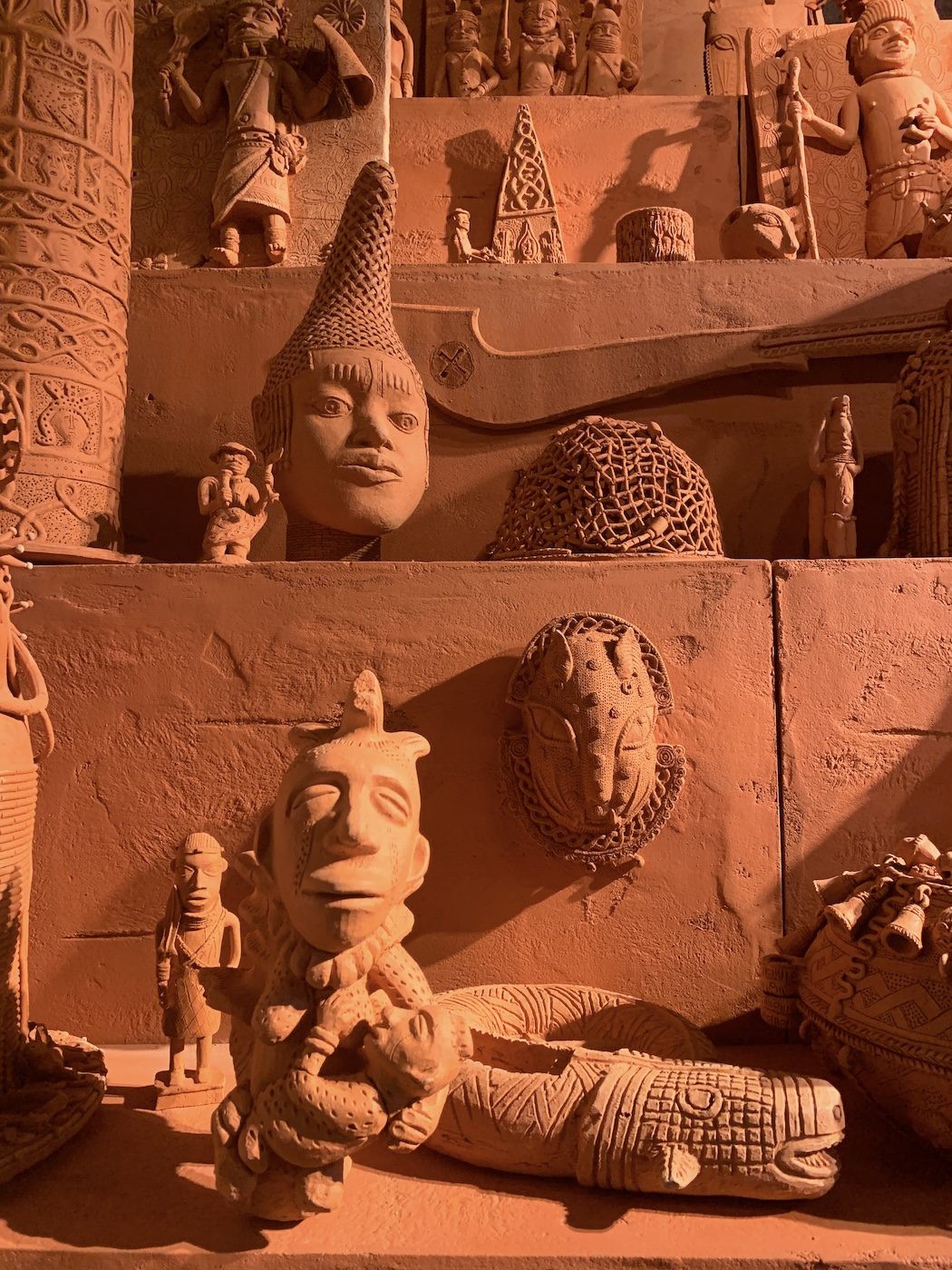 Yinka Shonibare. Installation View of National Pavilion of Nigeria, 60th Venice Biennale. Photo: C&