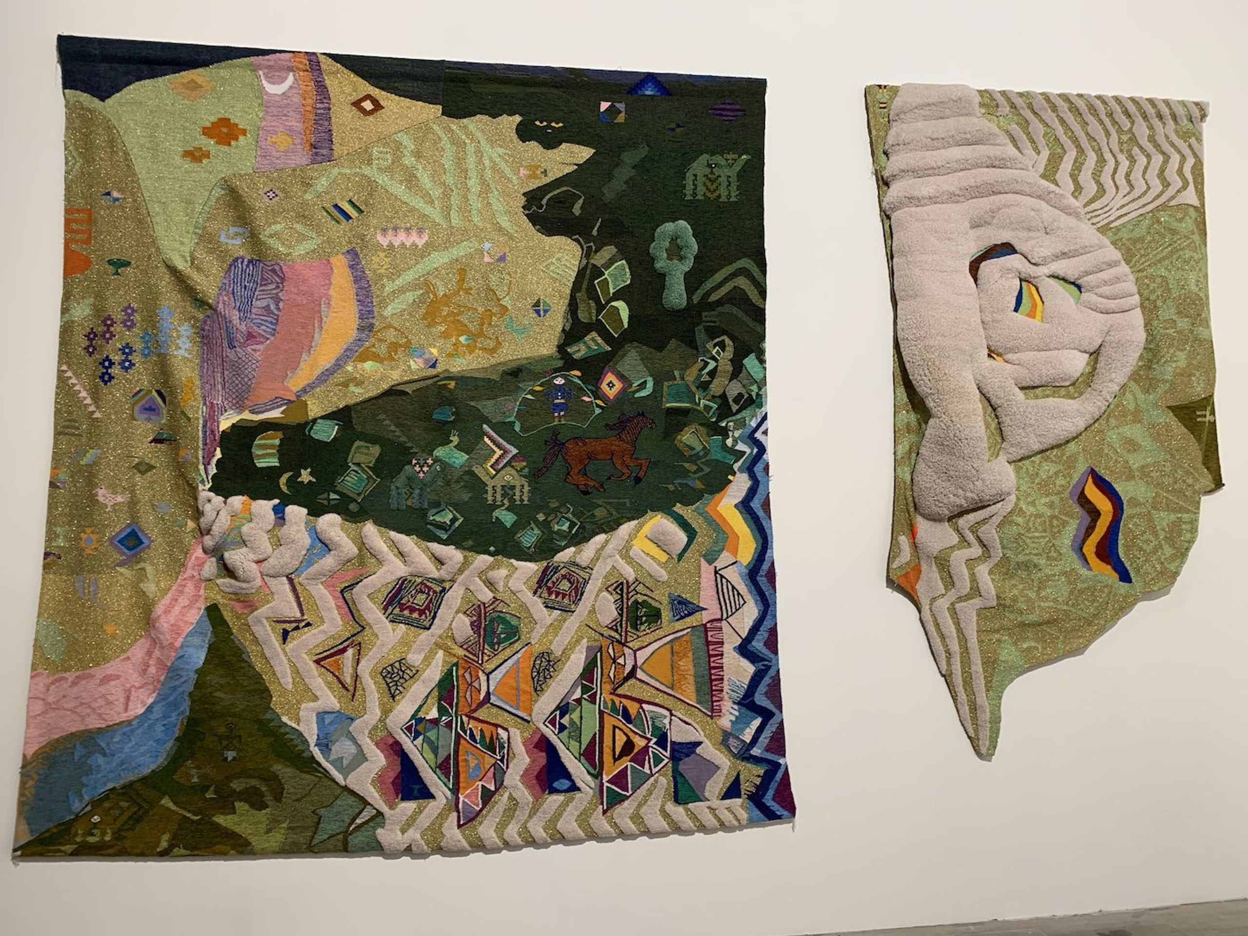 Safia Farhat, Gafsa & ailleurs, 1983. Installation View of “The Milk of Dreams” at Arsenale. Photo: C&