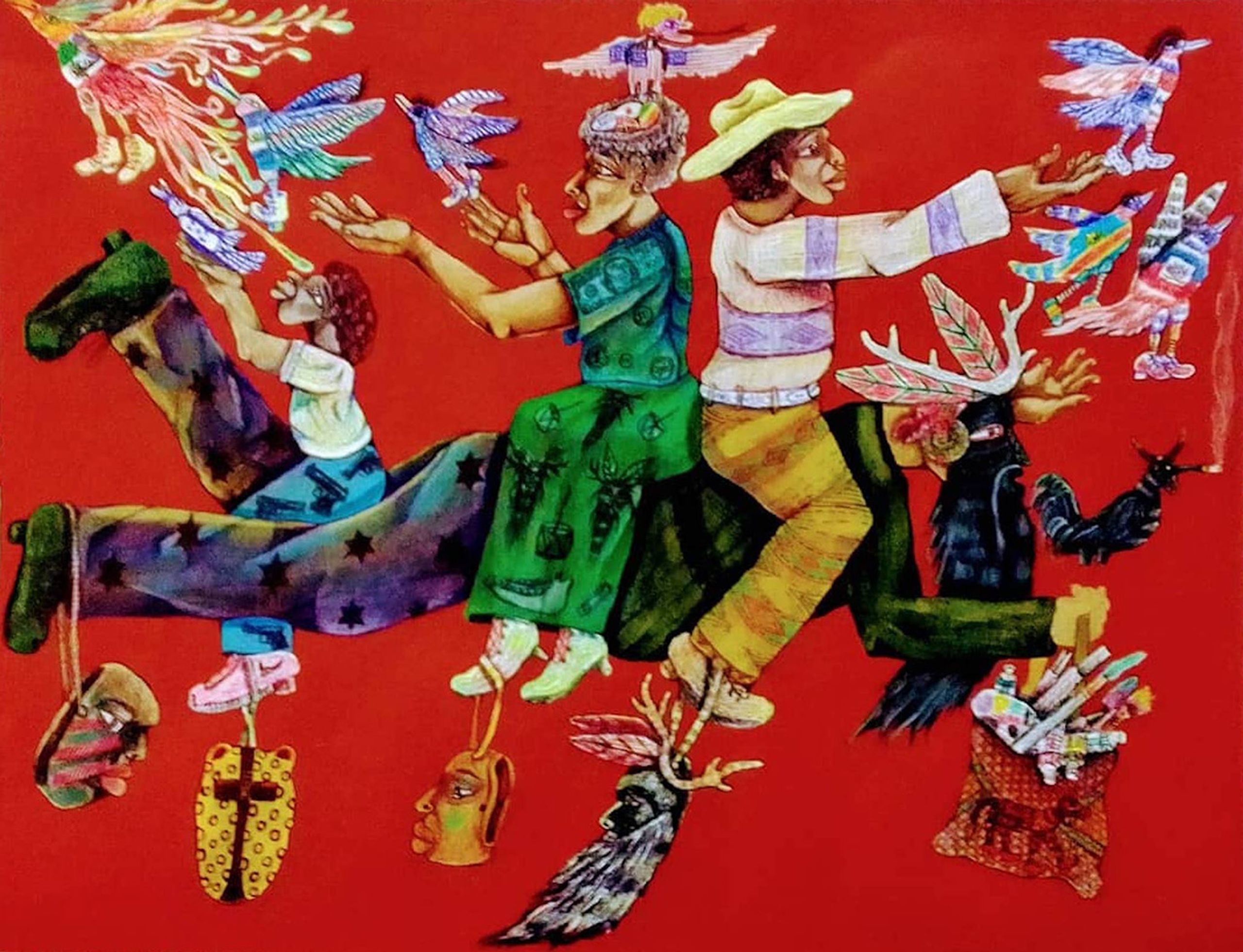 Afro-Hybrid Images in Motion