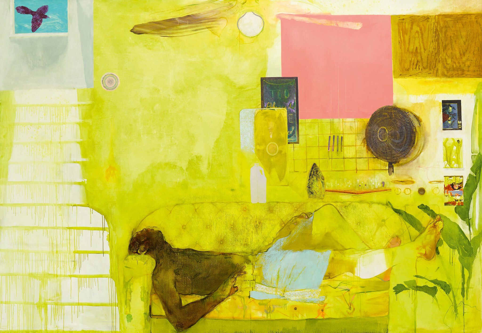 Jennifer Packer, Blessed Are Those Who Mourn (Breonna! Breonna!), 2021. Courtesy the artist.