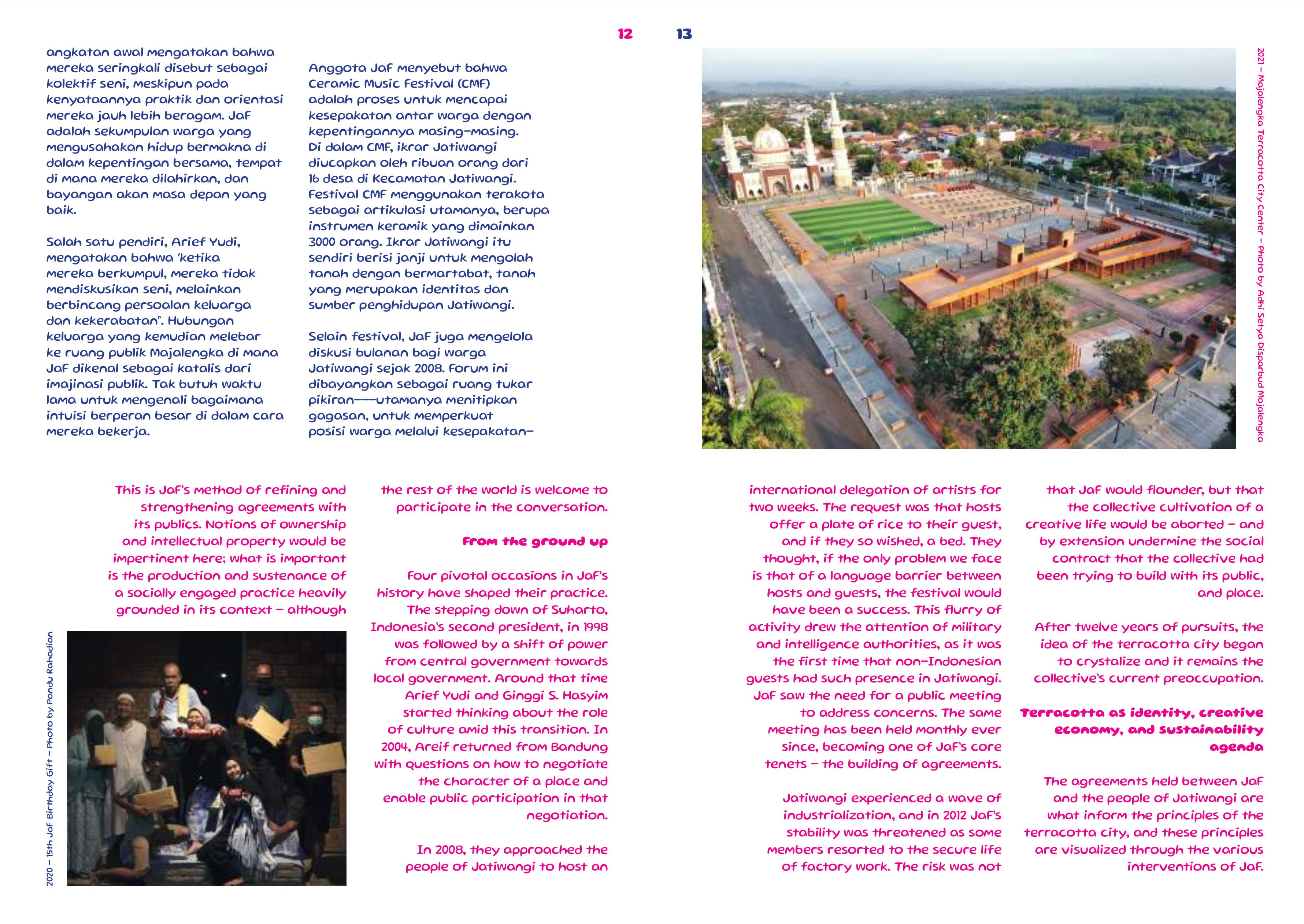 #weavingnetworks with Jatiwangi art Factory