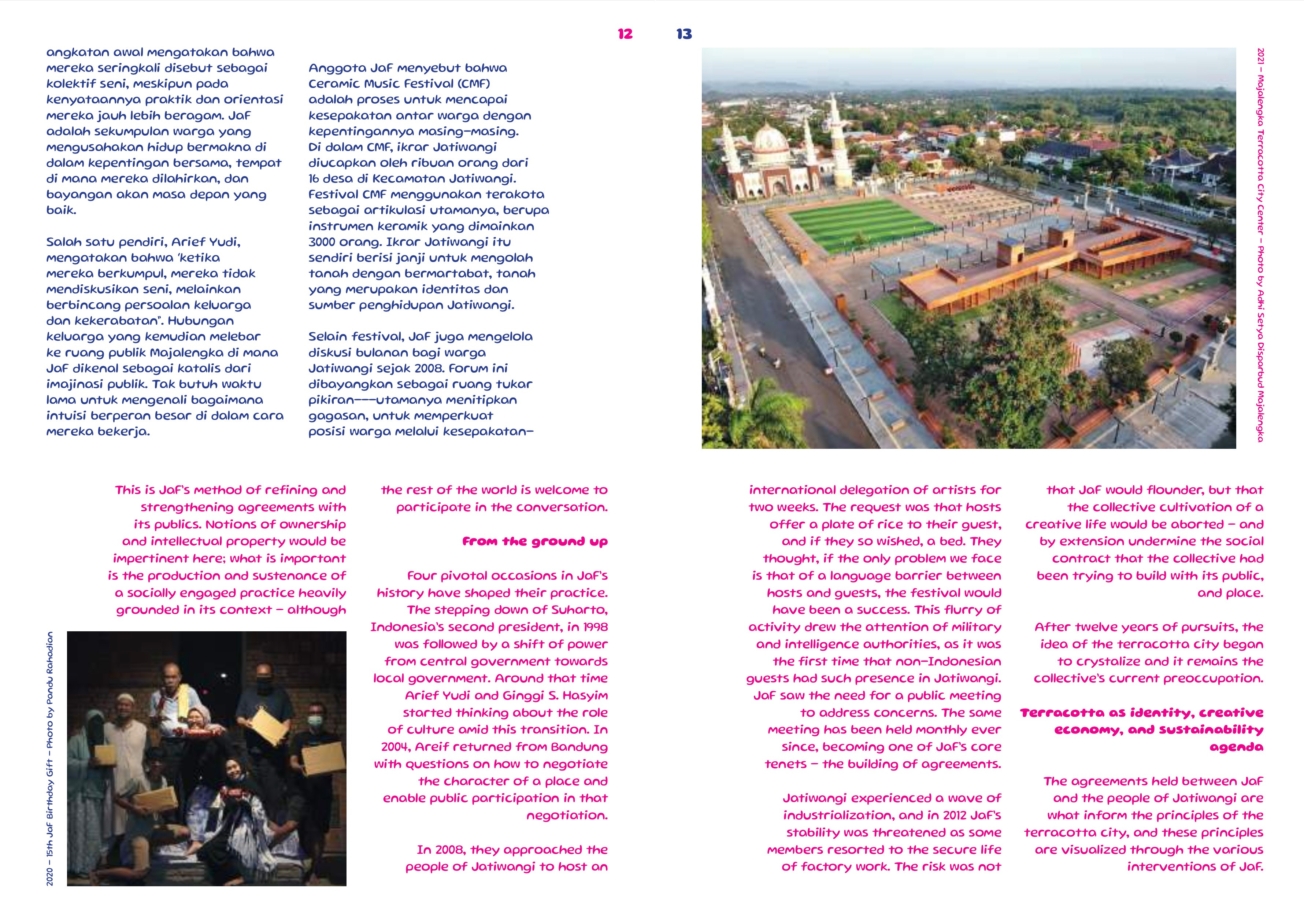 #weavingnetworks with Jatiwangi art Factory