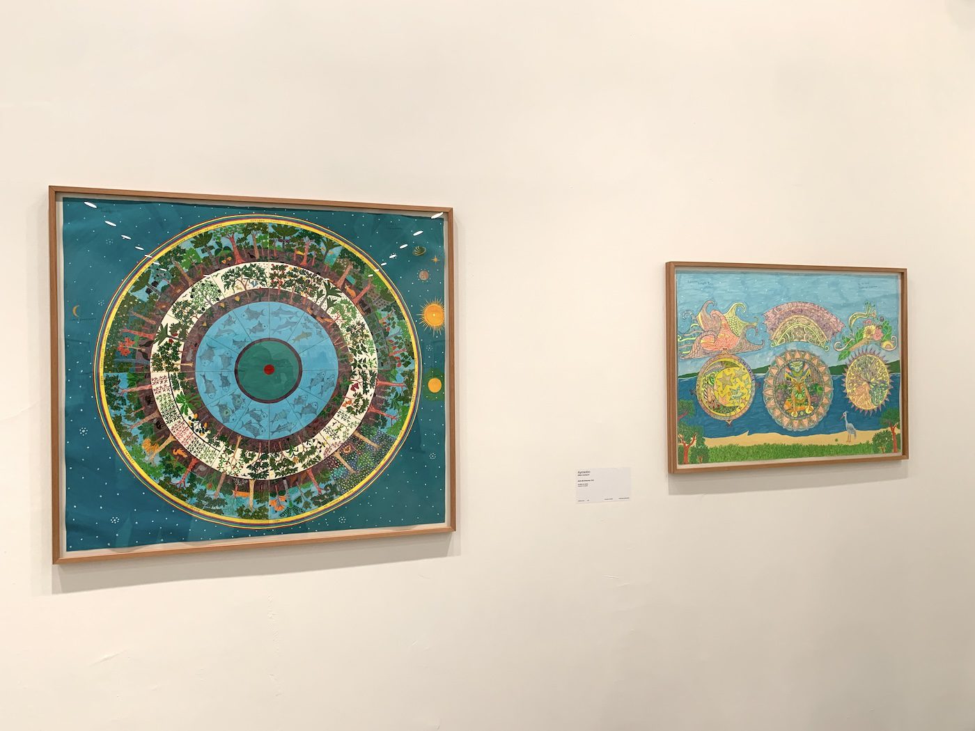 Aycoobo (Wilson Rodríguez). Installation View of 60th Venice Biennale „Foreigners Everywhere“ at Giardini. Photo: C&amp;