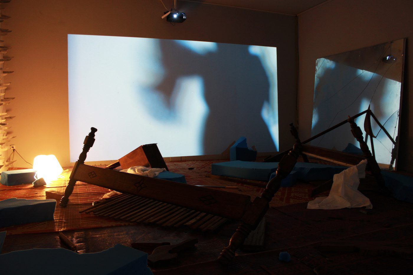 Installation View at the 14th Dakar Biennale, 2022. Photo: Roseline Olang’ Odhiambo