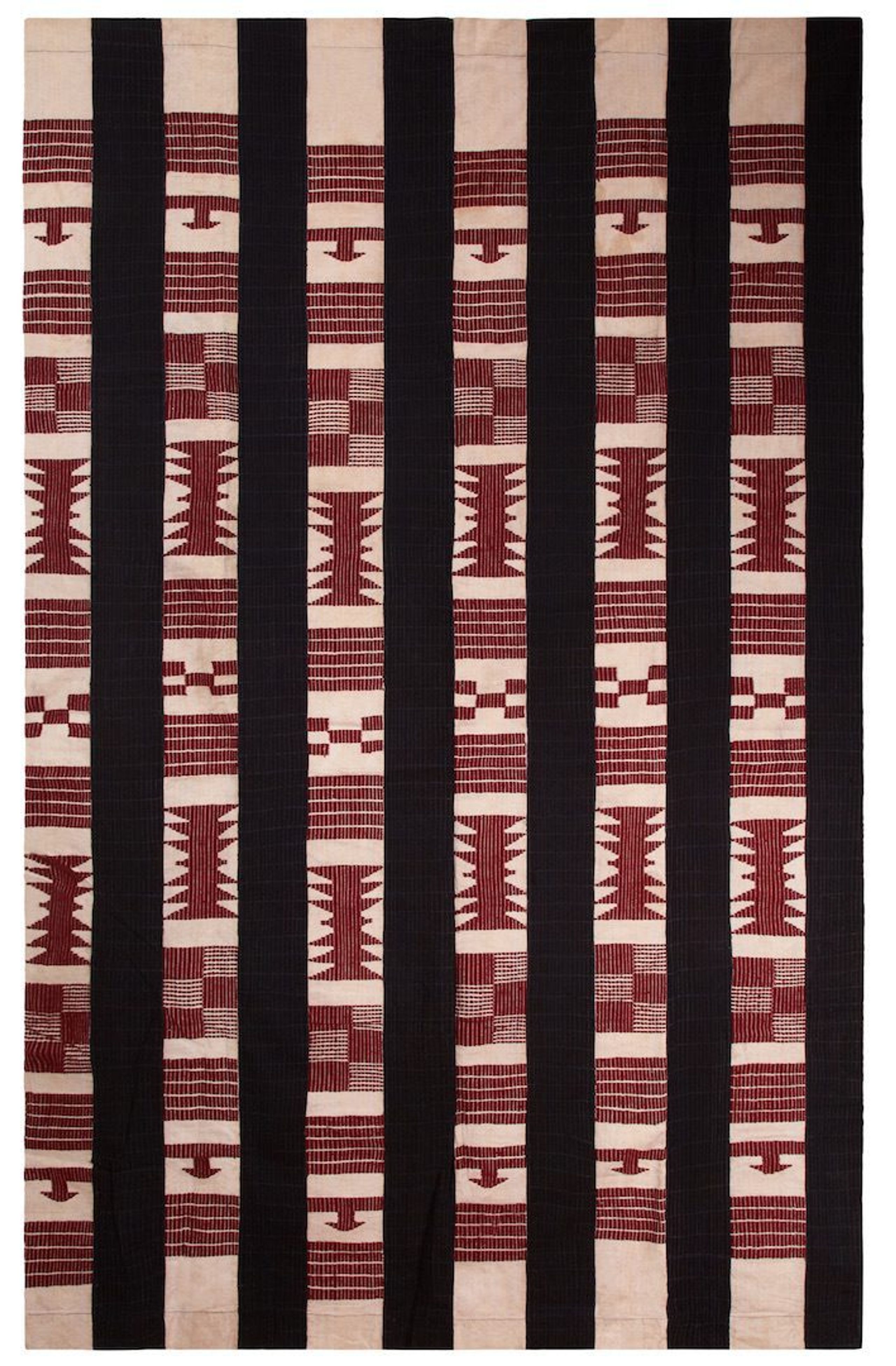 Yoruba 'Aso Oke' women's cloth, c. 1960s. Courtesy of Duro Olowu 