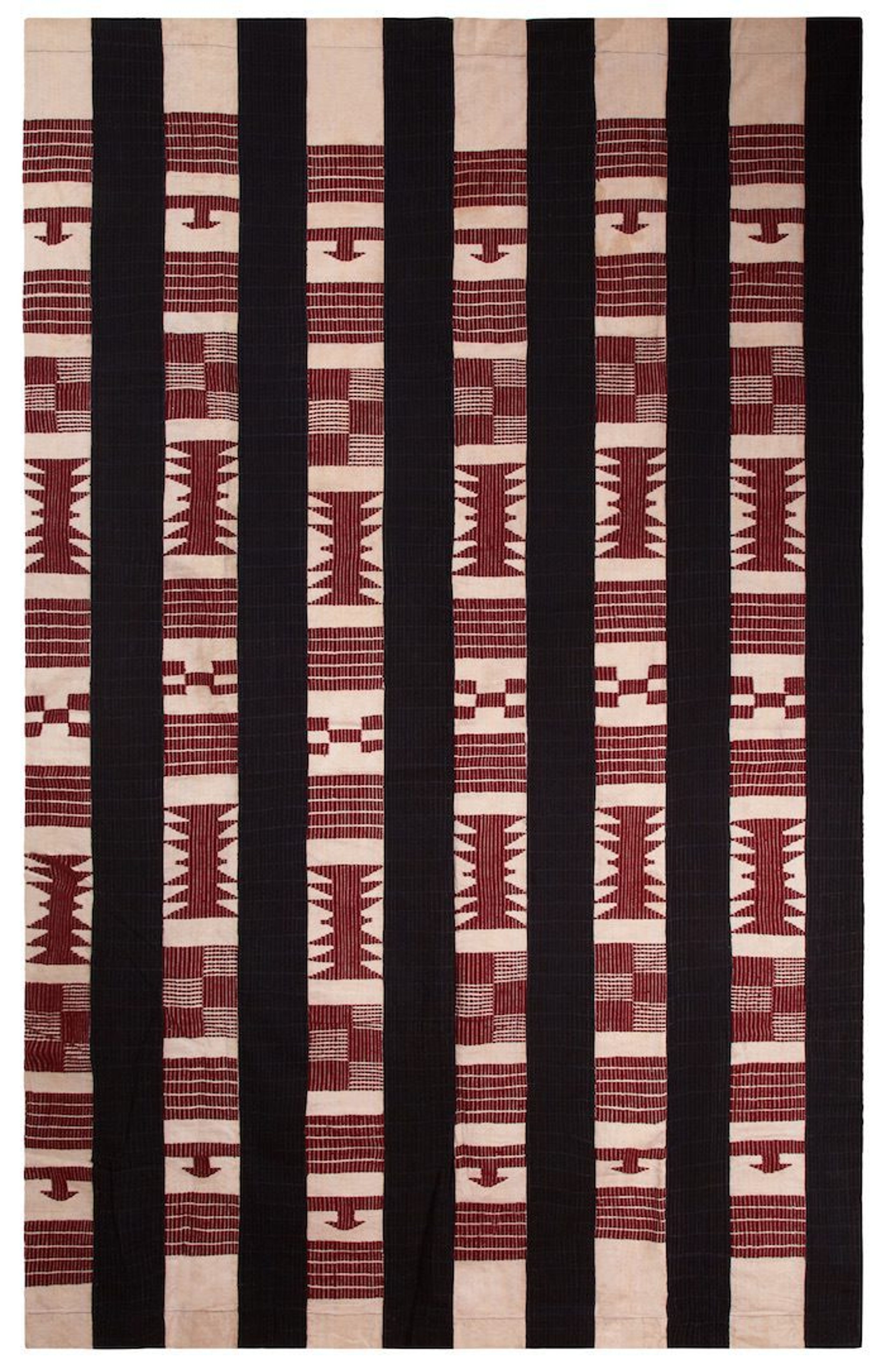 Yoruba 'Aso Oke' women's cloth, c. 1960s. Courtesy of Duro Olowu 