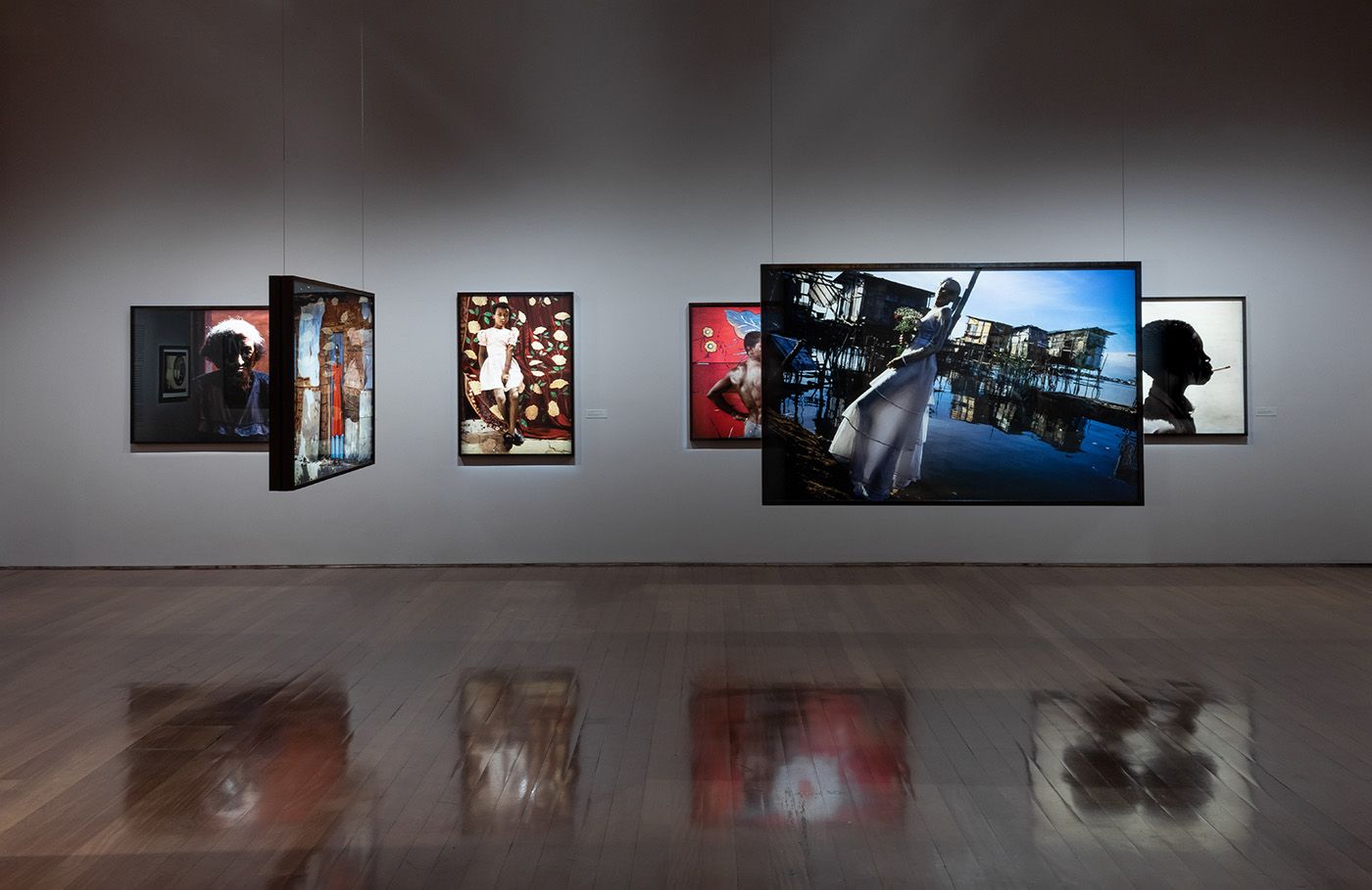 View of the exhibition “Walter Firmo: In the Verb of Silence, the Synthesis of the Scream, Moreira Salles Institute São Paulo, 2022. Photo: Adima Macena