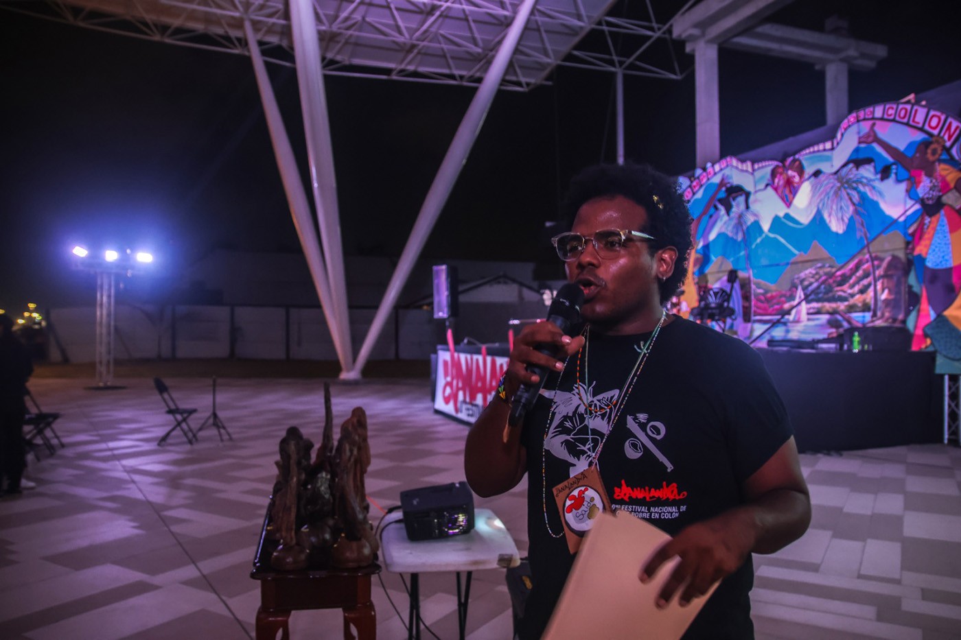 Said speaking at this year’s edition of Panalandia in Colon.