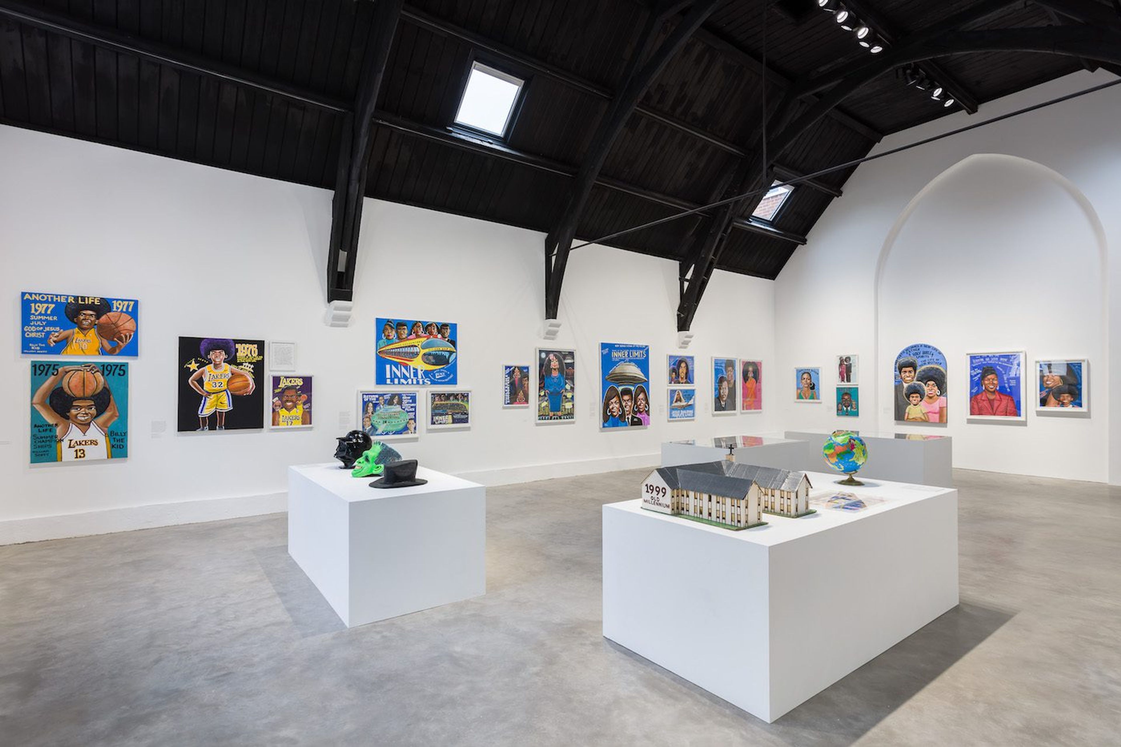 William Scott, 2021, Installation view, Studio Voltaire. Photo Mark Blower.