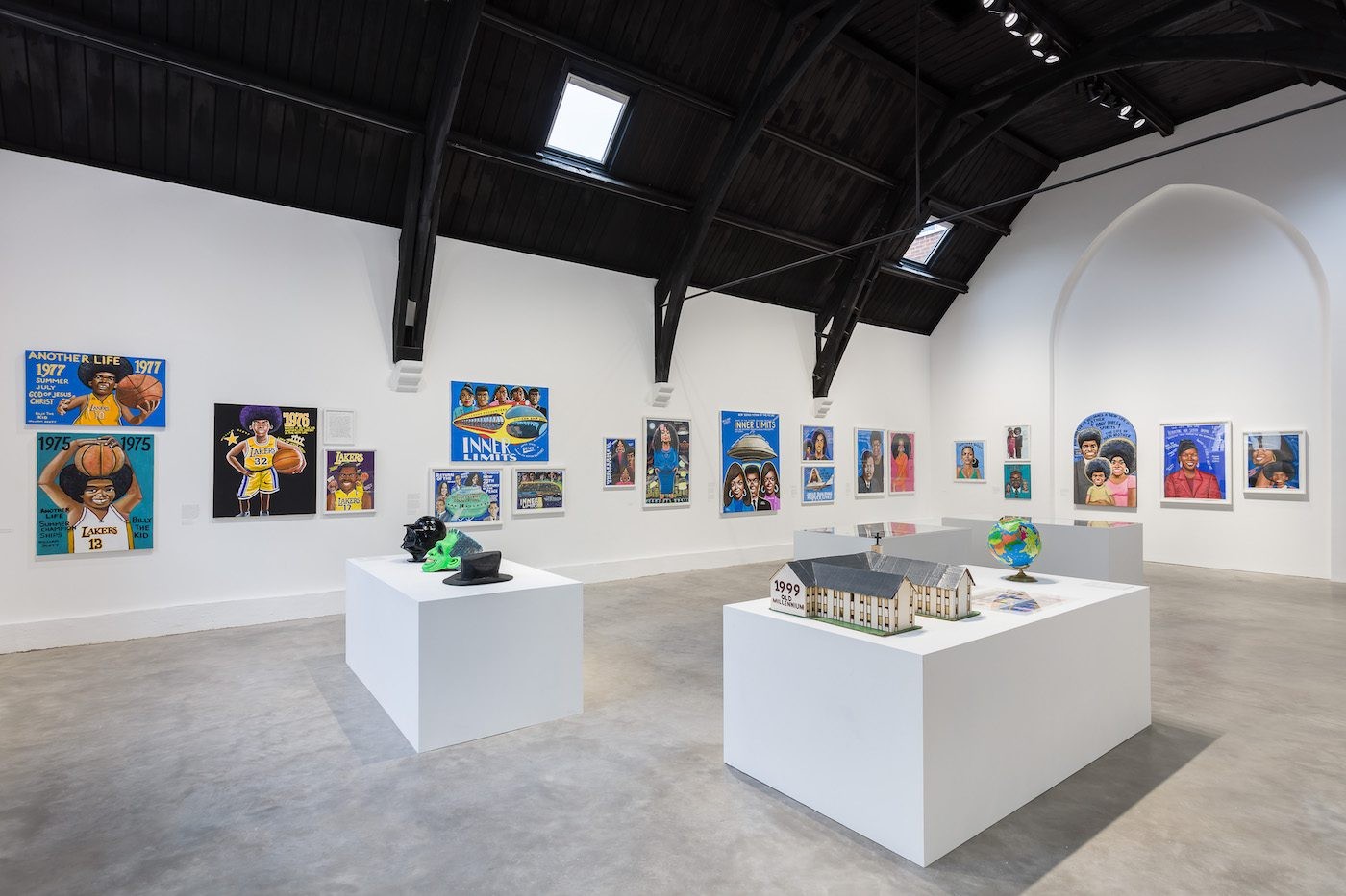 William Scott, 2021, Installation view, Studio Voltaire. Photo Mark Blower.