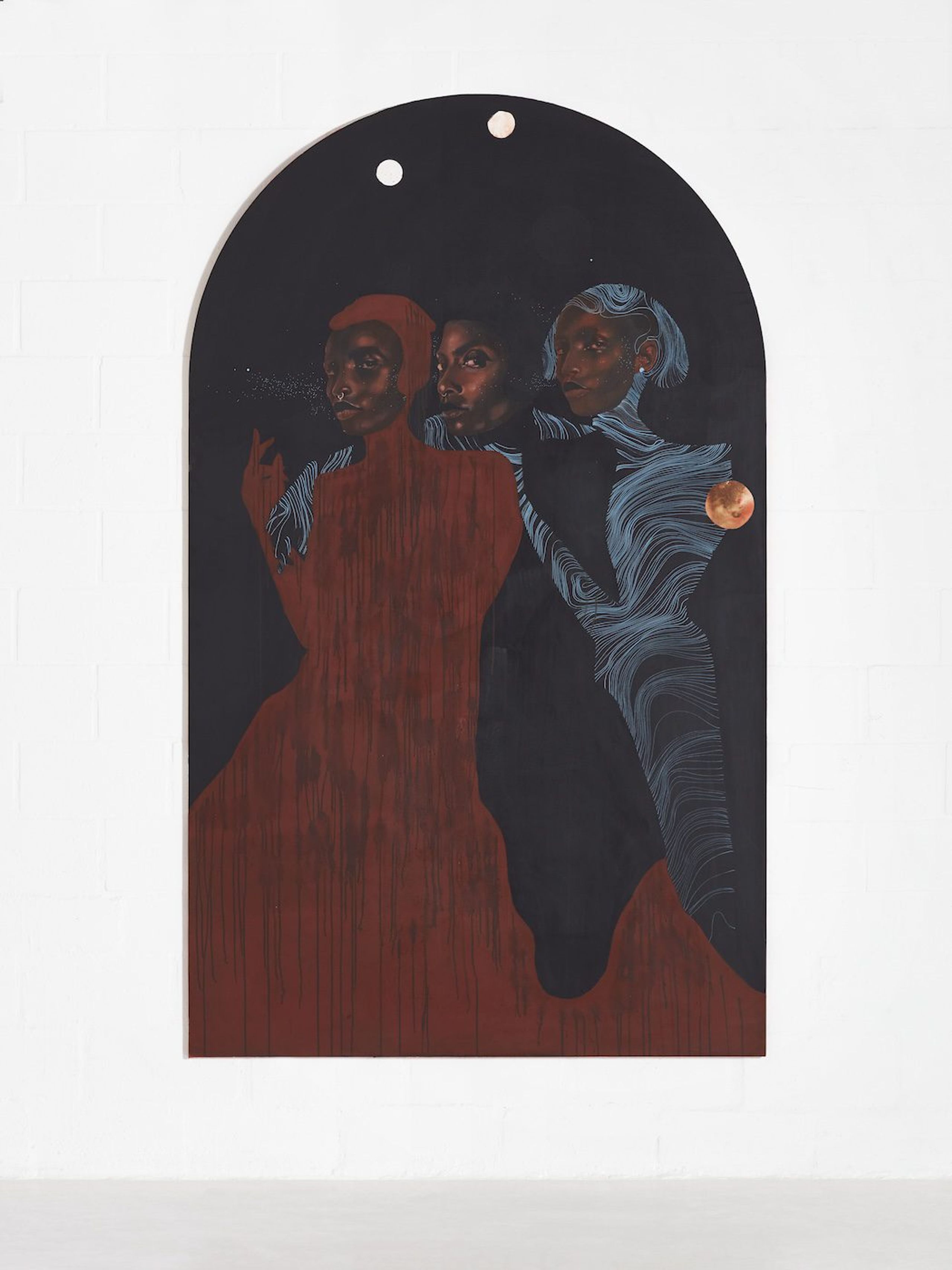 Manyaku Mashilo, Being Black, 2023. Credit: Hayden Phipps & Southern Guild Archives. Courtesy of the artist.