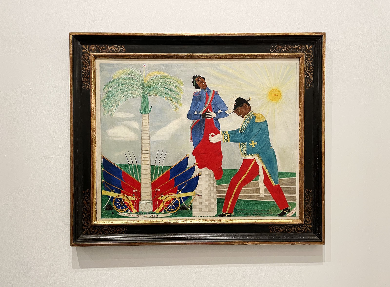 Sénèque Obin at the 60th Venice Biennale Foreigners Everywhere. Photo: C&AL