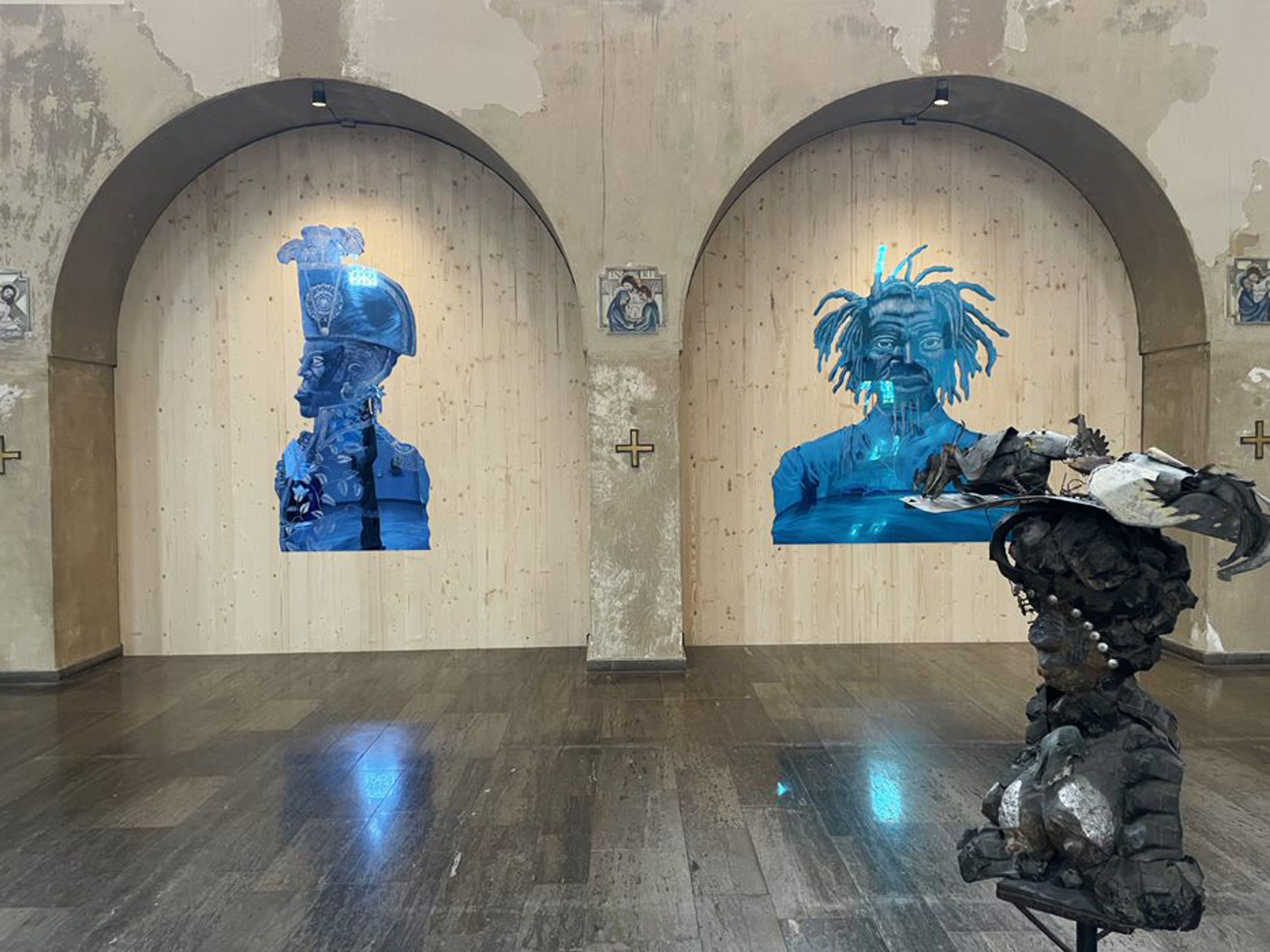Installation view of Ghetto Biennale by Atis Rezistans at documenta15. Photo: C&AL