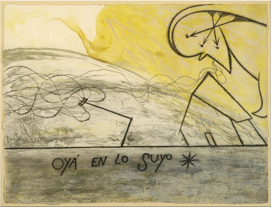 José Bedia y Belkis Ayón. The Afro-Cuban Experience in Art from the Museum of Latin American Art (Online exhibition)