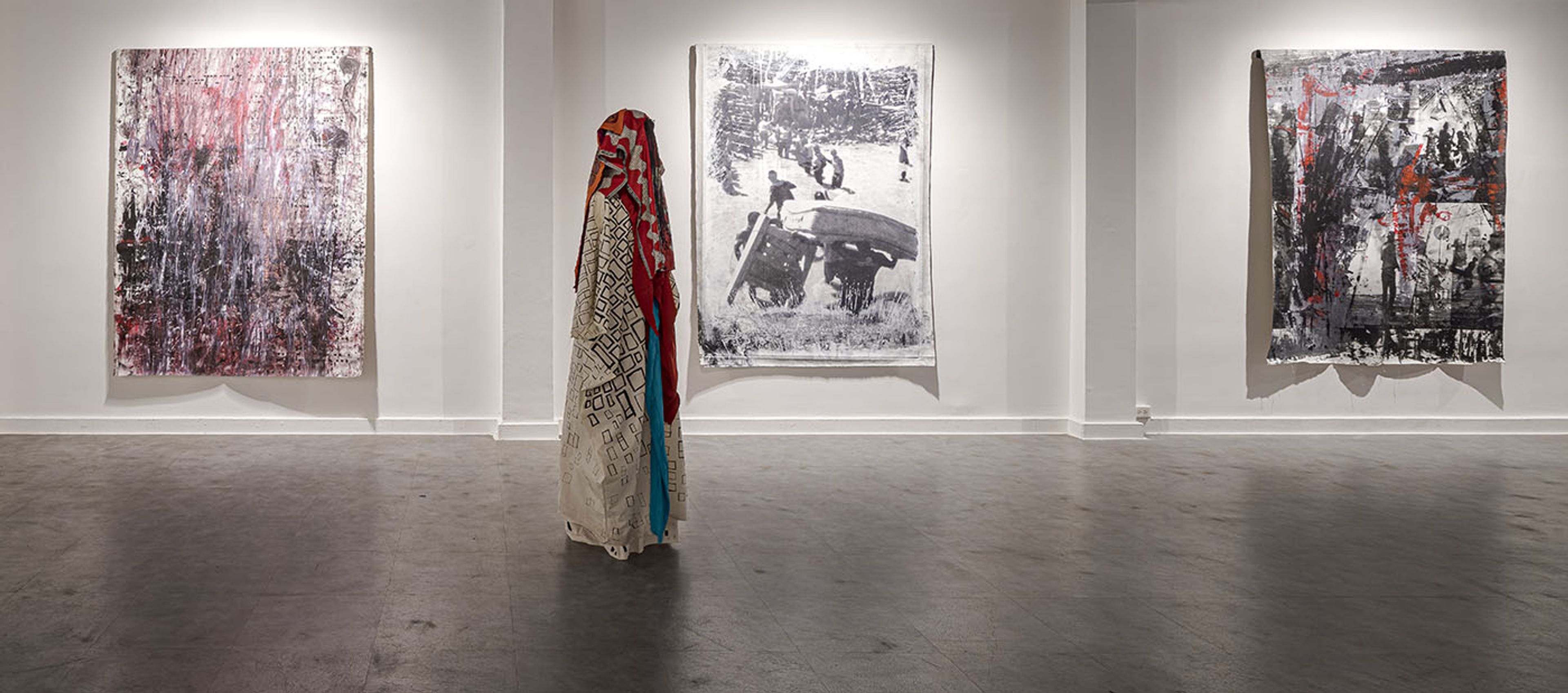 Installation view of Electric Dub Station: The Return of Tomorrow. Courtesy of the Museum of Contemporary Art of Panama (MAC). Alfredo J. Martiz / @ajmartizj.