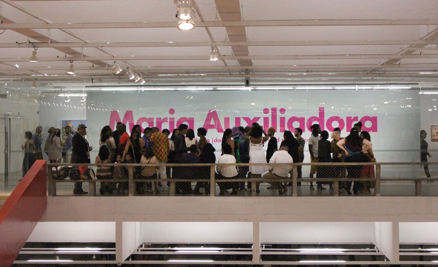 Opening of the exhibition with works by Maria Auxiliadora