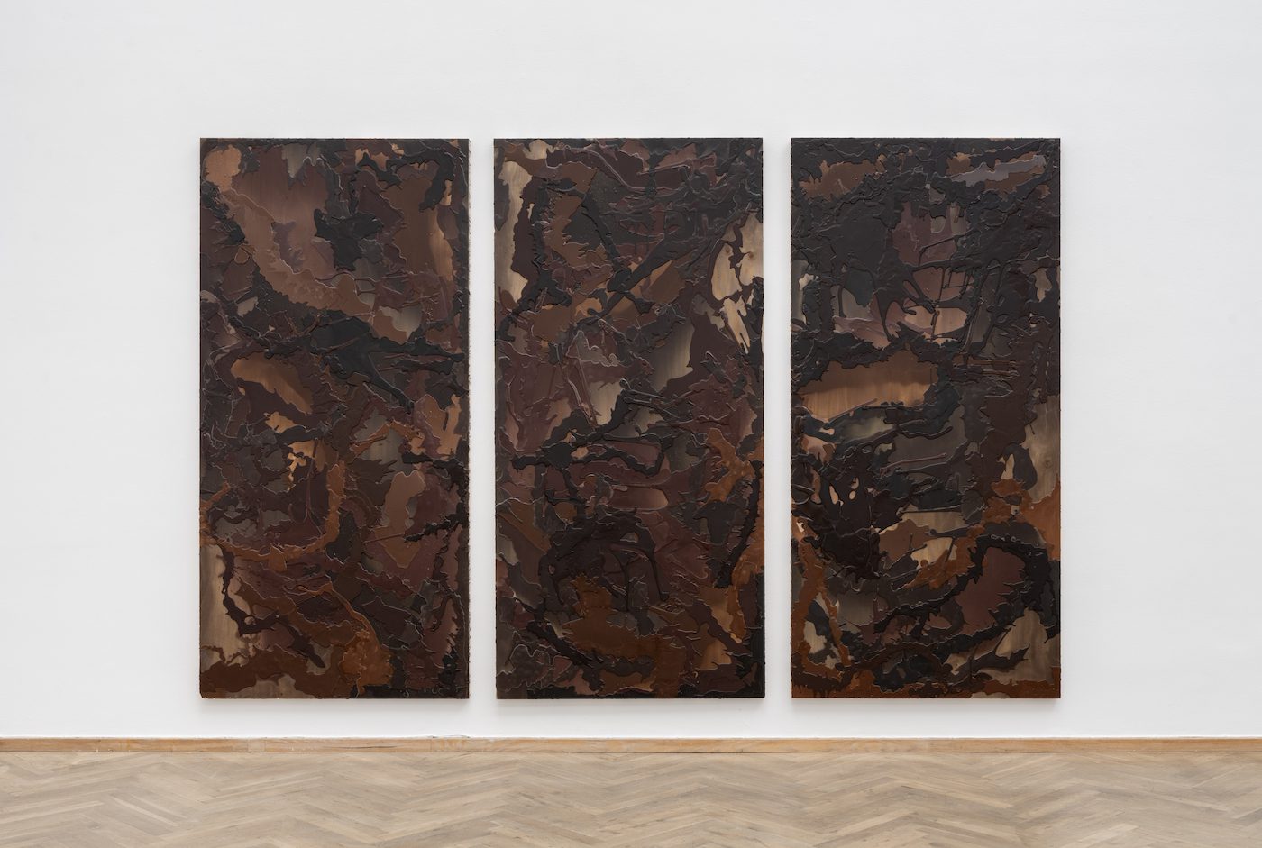 Linda Lamignan, Petroleum Landscapes: If we let it burn, 2023. Detail, Seeds and Souls, Kunsthal Charlottenborg, 2023. Courtesy of the artist. Photo by David Stjernholm.