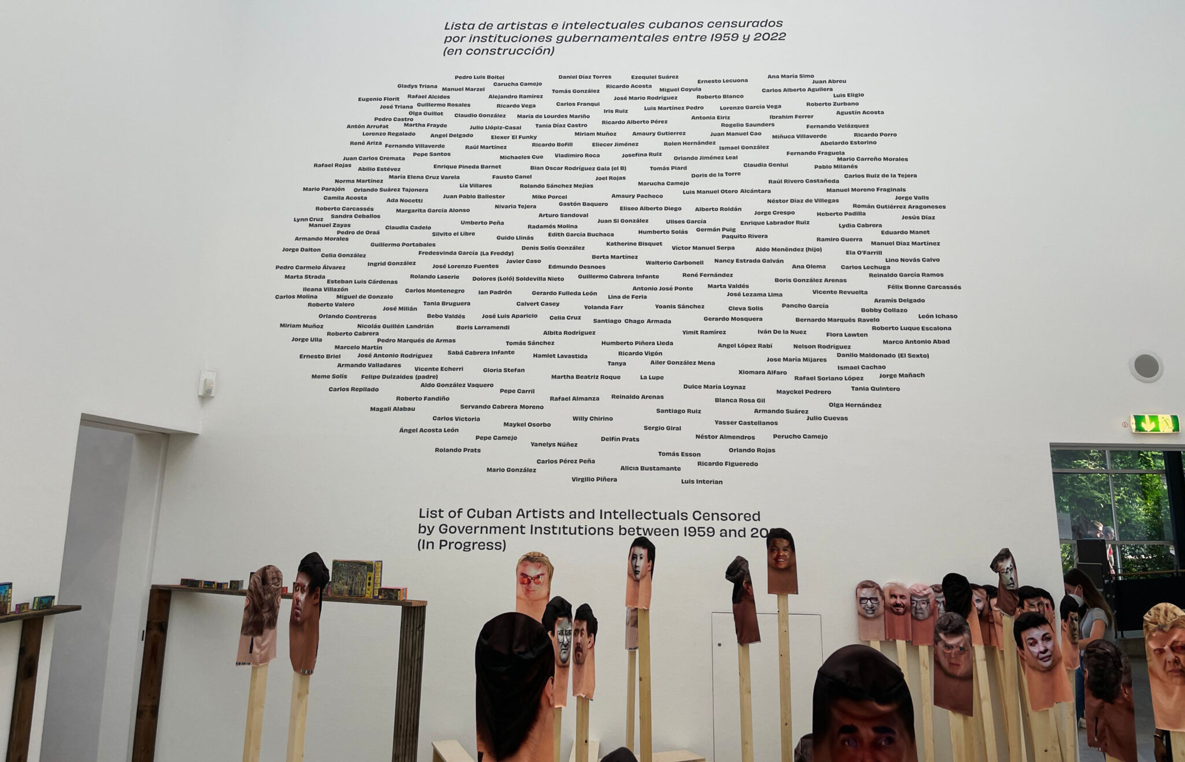 Installation view of Operational Factography (2022) by INSTAR collective at documenta15. Photo: C&amp;AL
