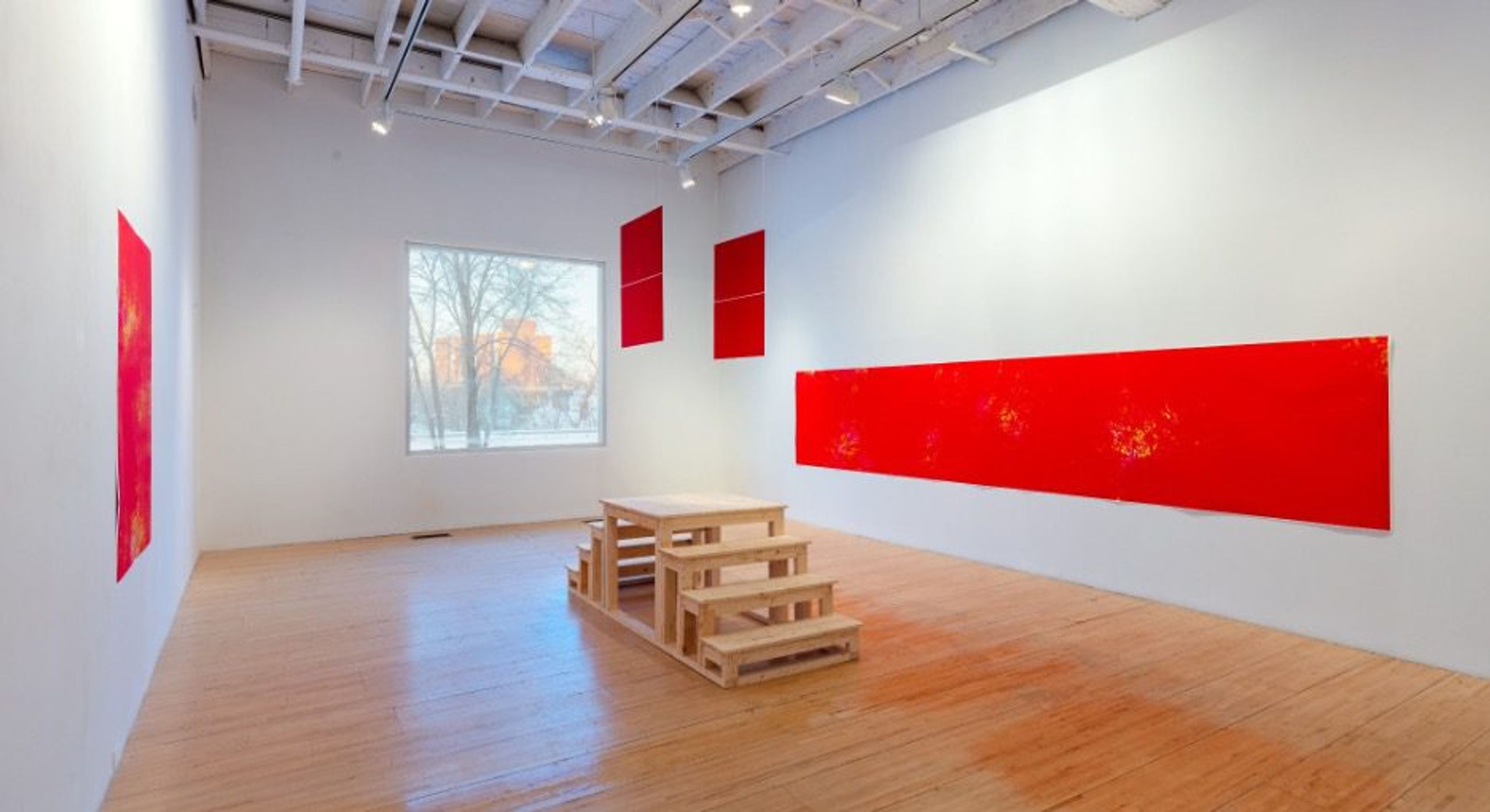Kosisochukwu Nnebe, Installation view at I want you to know I am hiding something from you / since what I am is uncontainable. Artexte, Montreal, Canada. 2022. Courtesy of the artist.