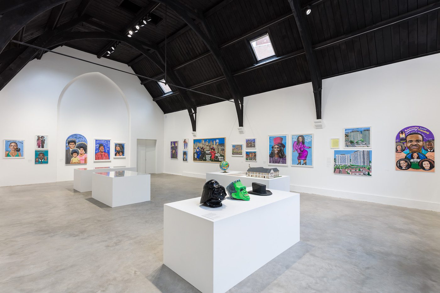 William Scott, 2021, Installation view, Studio Voltaire. Photo Mark Blower.