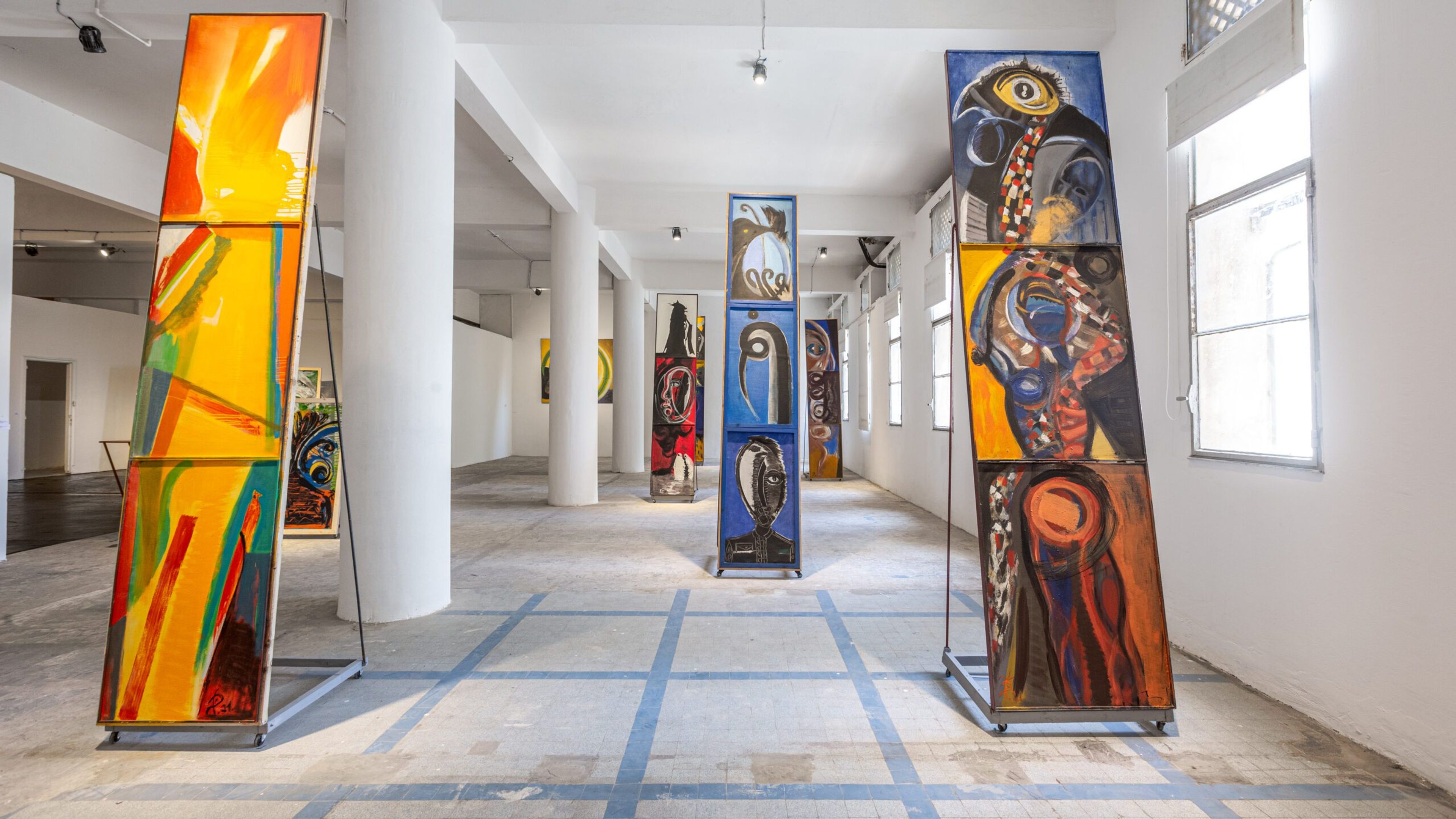 El Hadji Sy, Installation View, by Tevin Lima, Selebe Yoon, 2022.