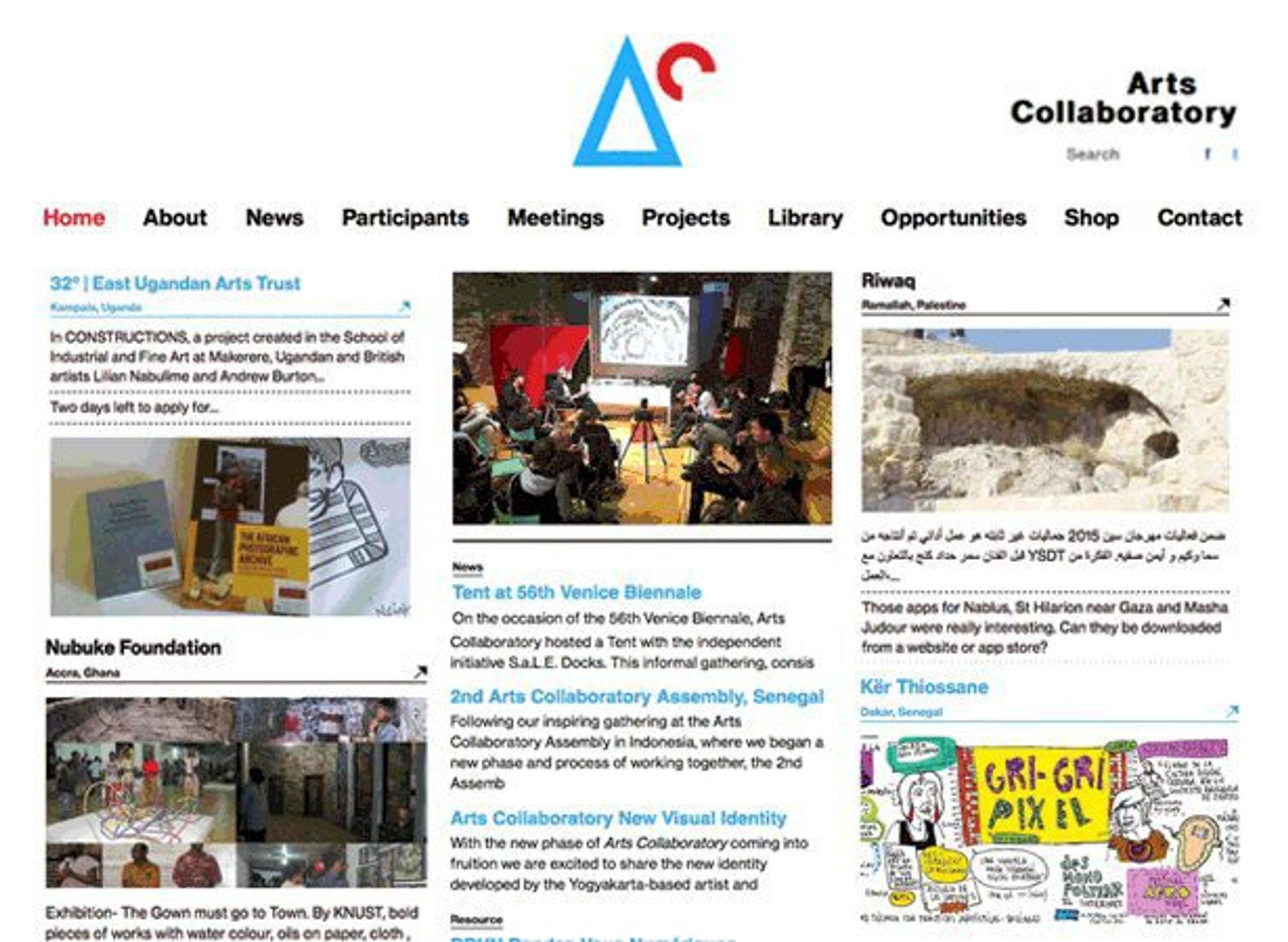 Arts Collaboratory has a new webiste - Contemporary And