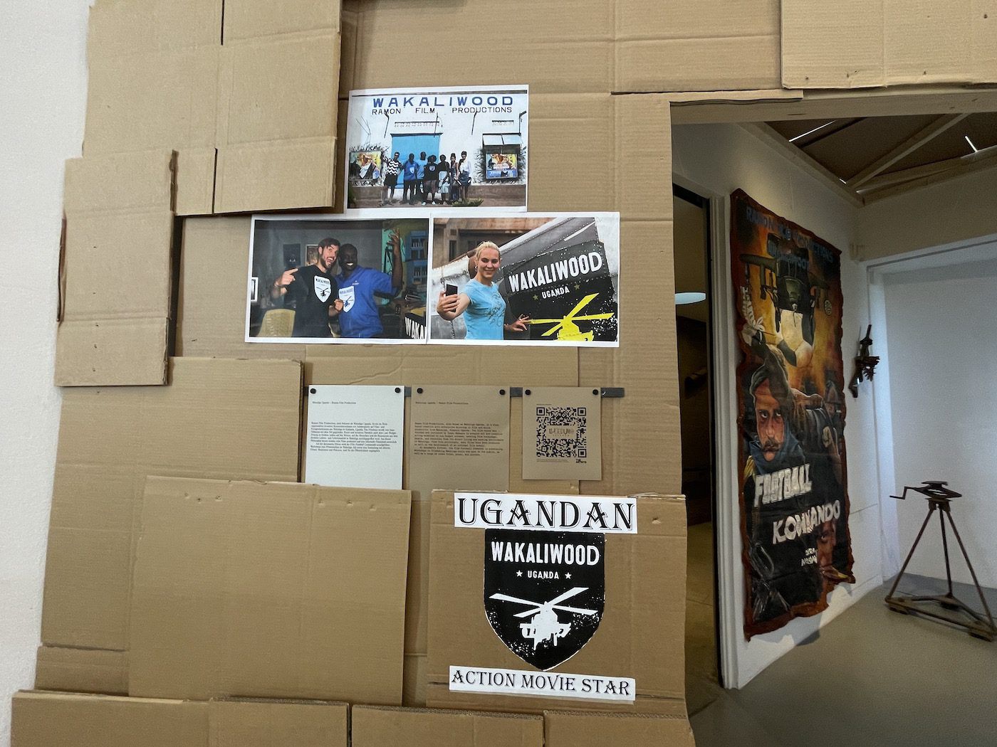 Wakaliga Uganda, Football Kommando, 2022. Installation view at documenta fifteen, Kassel. Photo: C&