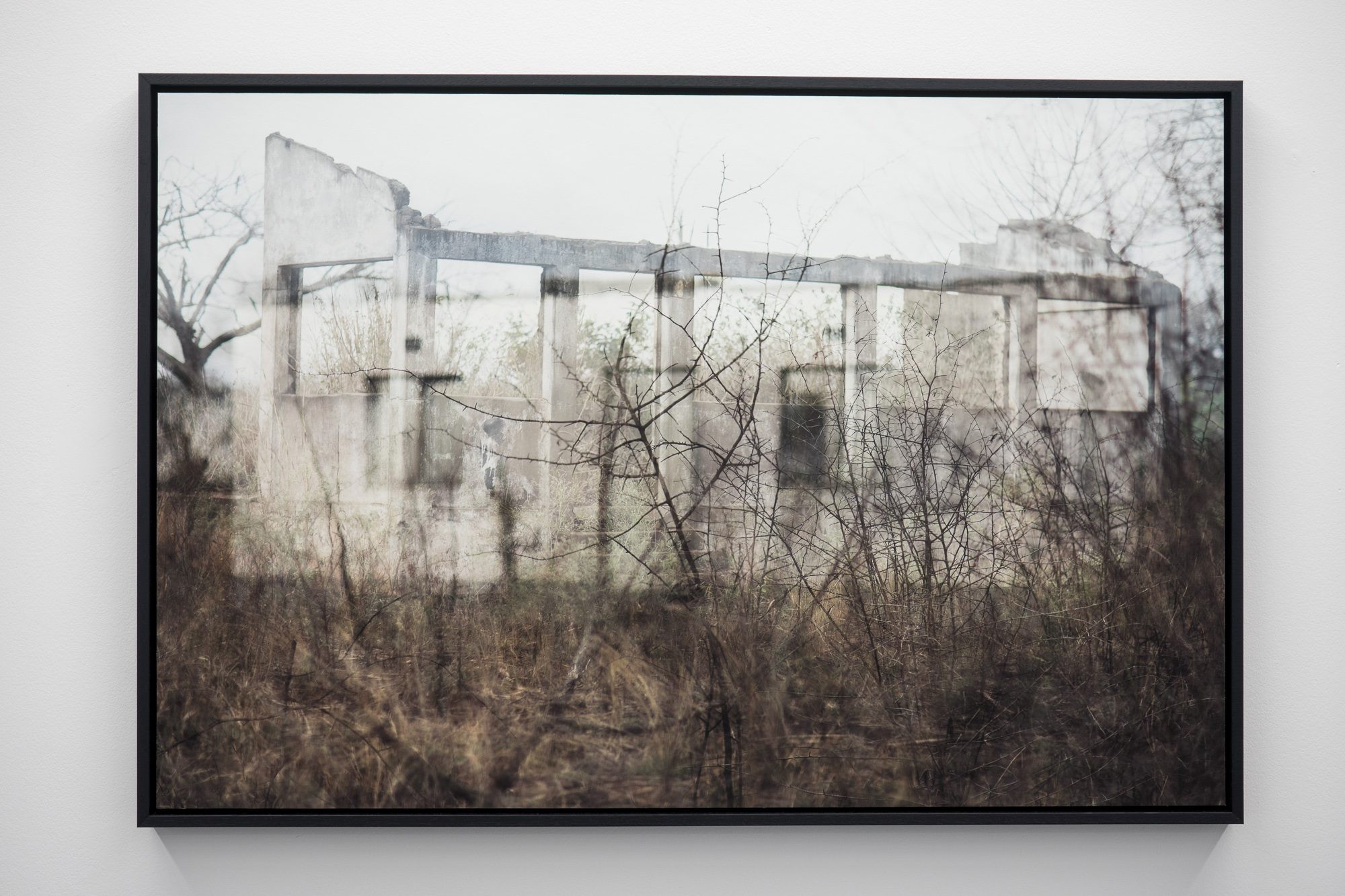 Mário Macilau. Installation view of “Circle of Memories”at La Terrasse espace d’art de Nanterre, 2021.
